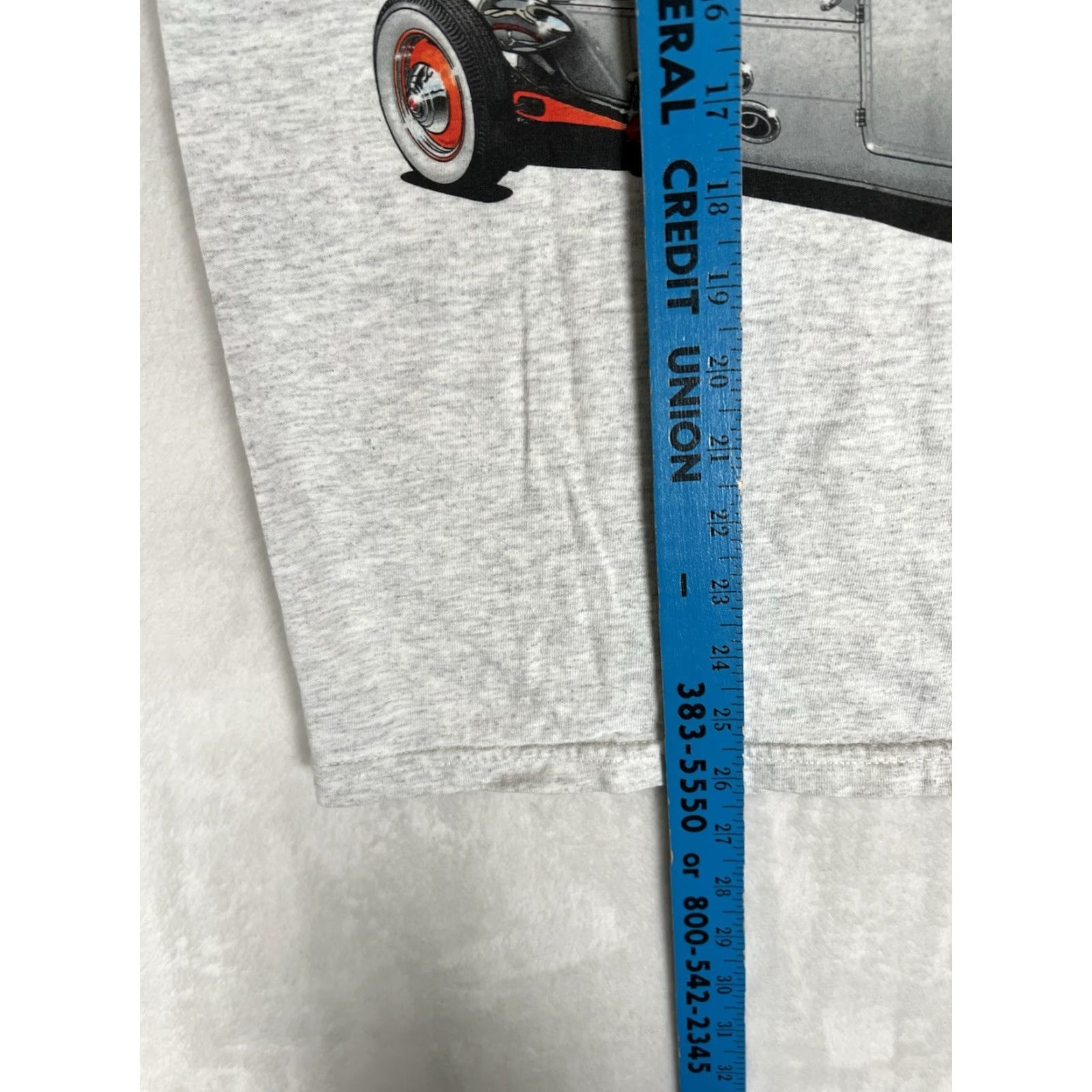 Vintage VINTAGE M & M T-Shirt Men Short Sleeve Crew Neck Gray Cotton Custom Paint Studio 90s Cars Hot Rod Roadster Andy’s Tee Size M Size US M / EU 48-50 / 2 - 4 Thumbnail