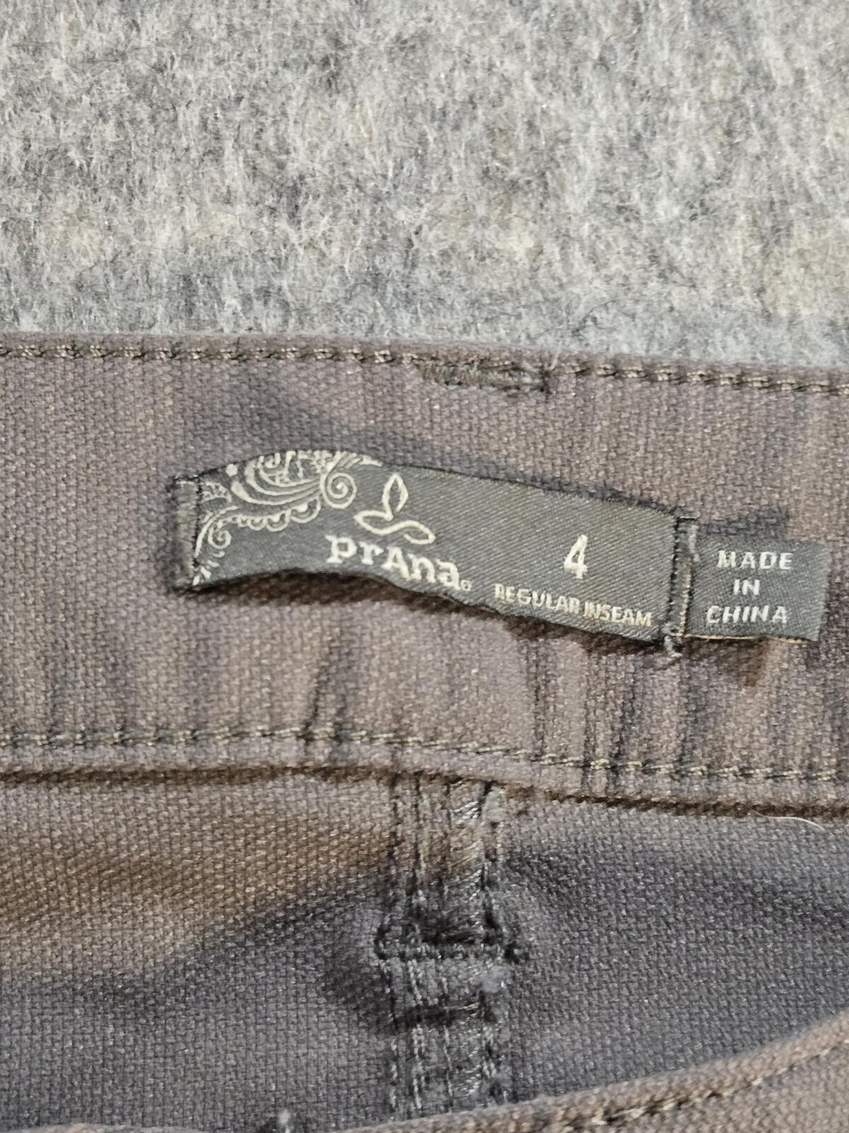 Prana Gorpcore Moto Biker Athleisure Sz4 Skinny Gray Performance Size 27" / US 4 / IT 40 - 5 Thumbnail