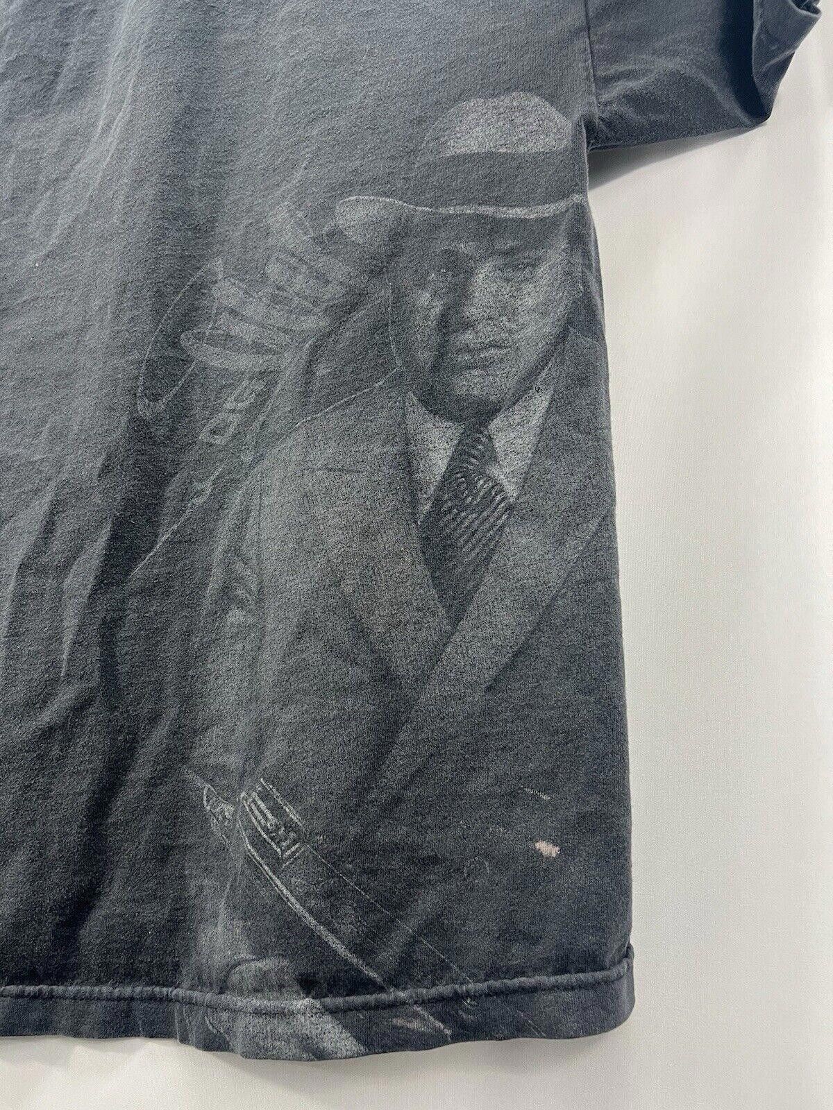 Designer Y2K Al Capone Scarface Gangster Double Sided T Size 3XL, #TG Size US XXL / EU 58 / 5 - 7 Thumbnail