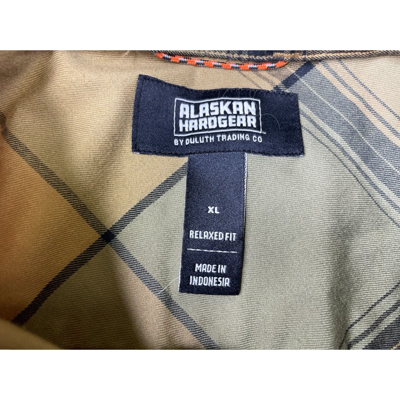 Vintage Duluth Trading Alaskan Hardgear Flannel Shirt Plaid Relaxed Fit Mens XL Size US XL / EU 56 / 4 - 3 Thumbnail