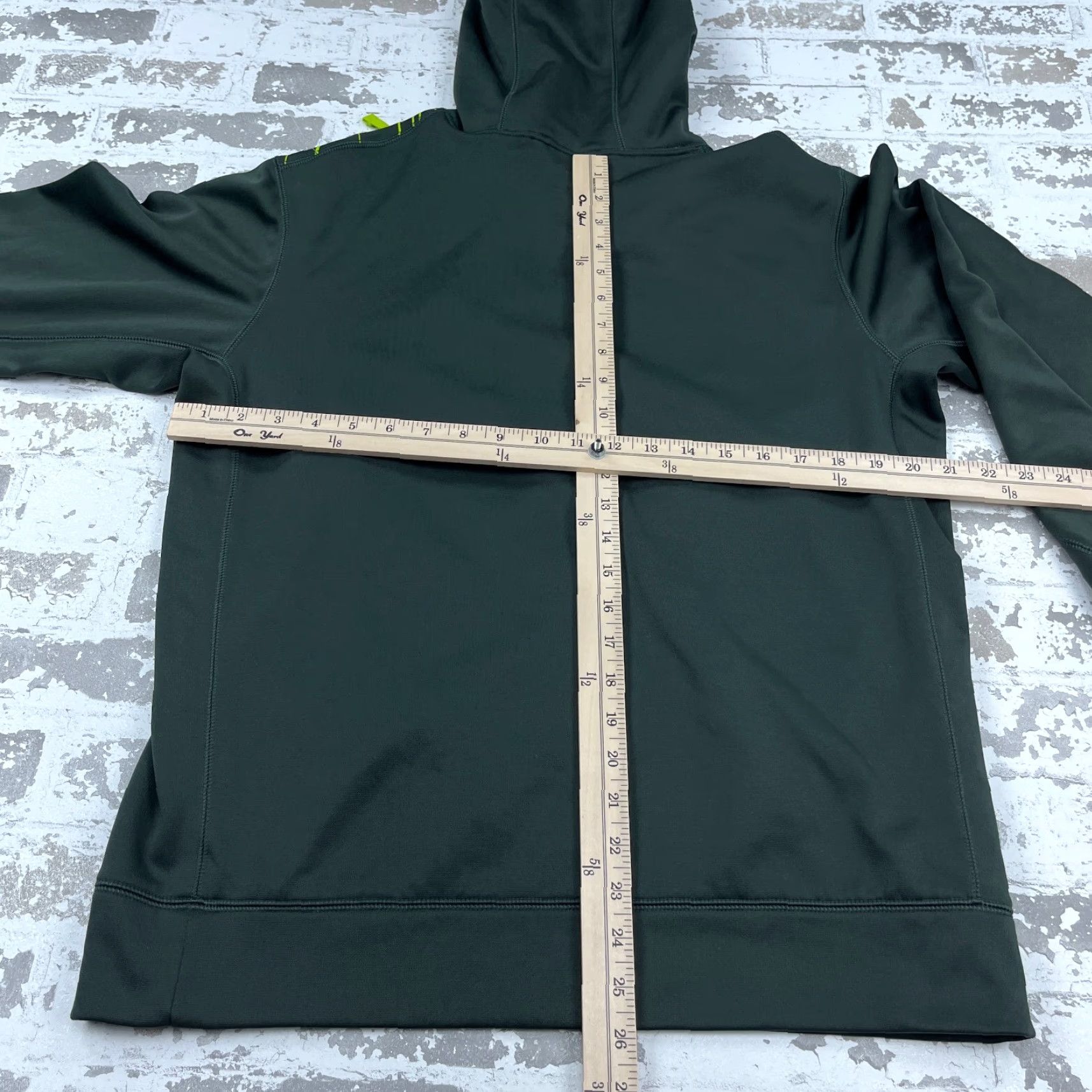 Nike Nike Hoodie Men Medium Green Therma Fit Sweatshirt Sports Logo Pullover Size US M / EU 48-50 / 2 - 7 Thumbnail