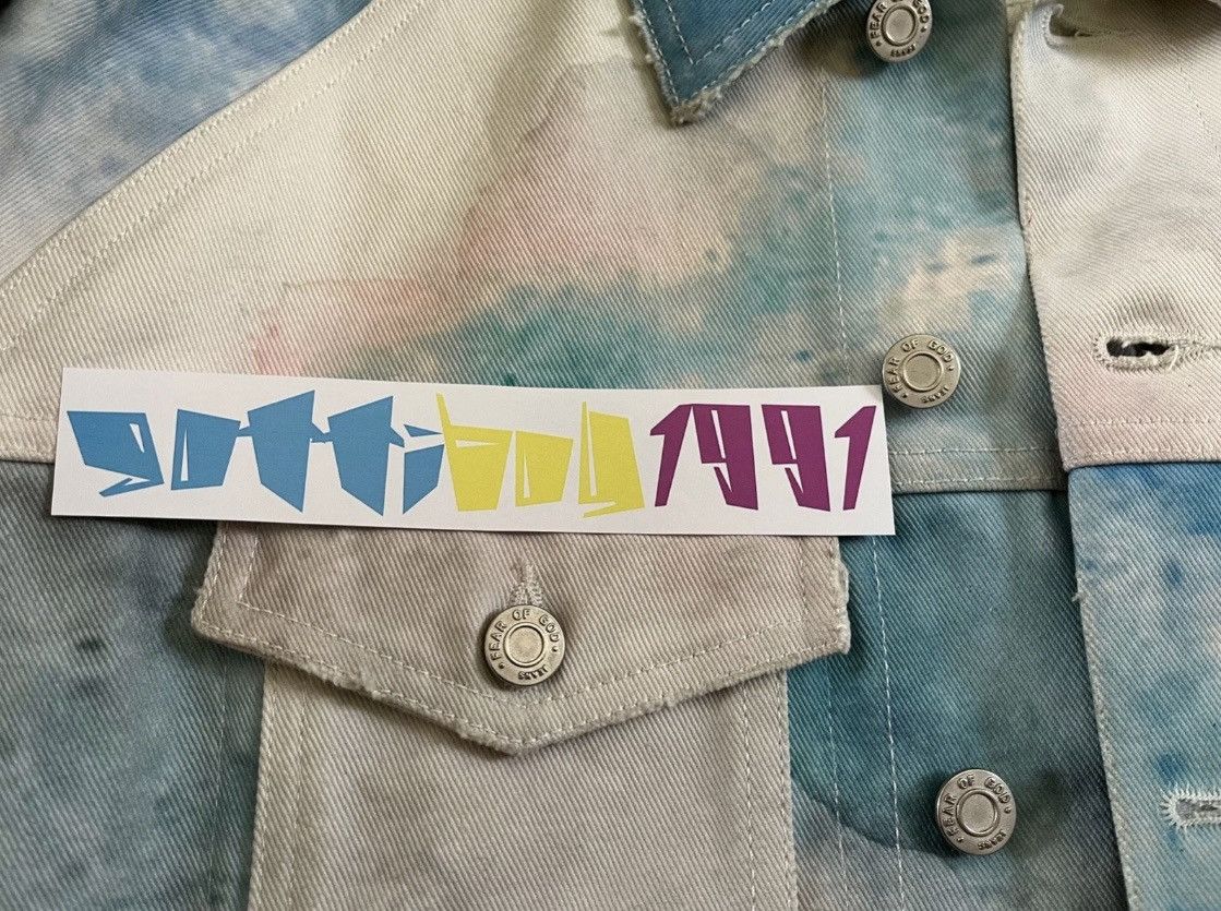 Fear of God Fear of God's Summer 2018 "Clouds" Drop Denim Jacket M 69 Size US M / EU 48-50 / 2 - 4 Thumbnail