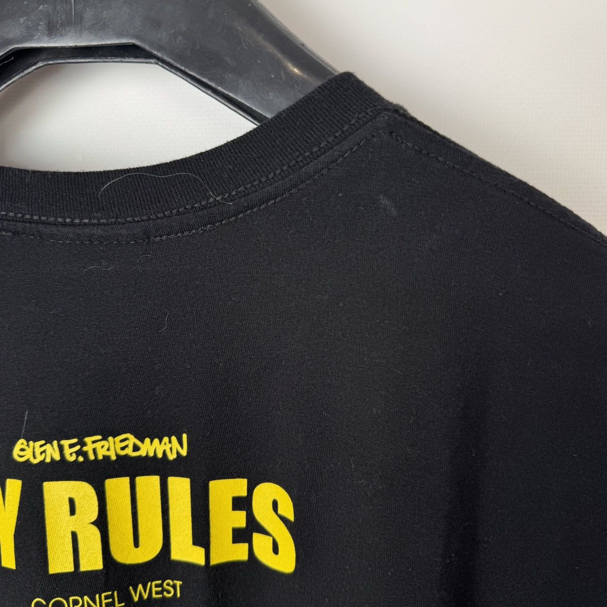 Obey OBEY CORNEL WEST BLACK T-SHIRT CREW NECK Y2K TEE sz XL MEN Size US XL / EU 56 / 4 - 17 Thumbnail
