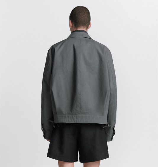 Dior o1w1db10525 493C40 Blouson Jacket in Gray Size US L / EU 52-54 / 3 - 5 Thumbnail