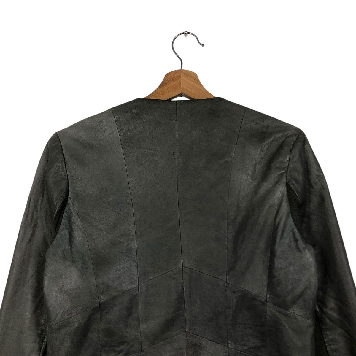 Japanese Brand 🔥VTG CROPPED BIKER LEATHER JACKET BB DAKOTA 14th ADDICTION Size US S / EU 44-46 / 1 - 11 Thumbnail