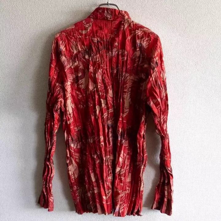 Issey Miyake issey miyake Dragon patterned pleated shirt Size US M / EU 48-50 / 2 - 2 Thumbnail