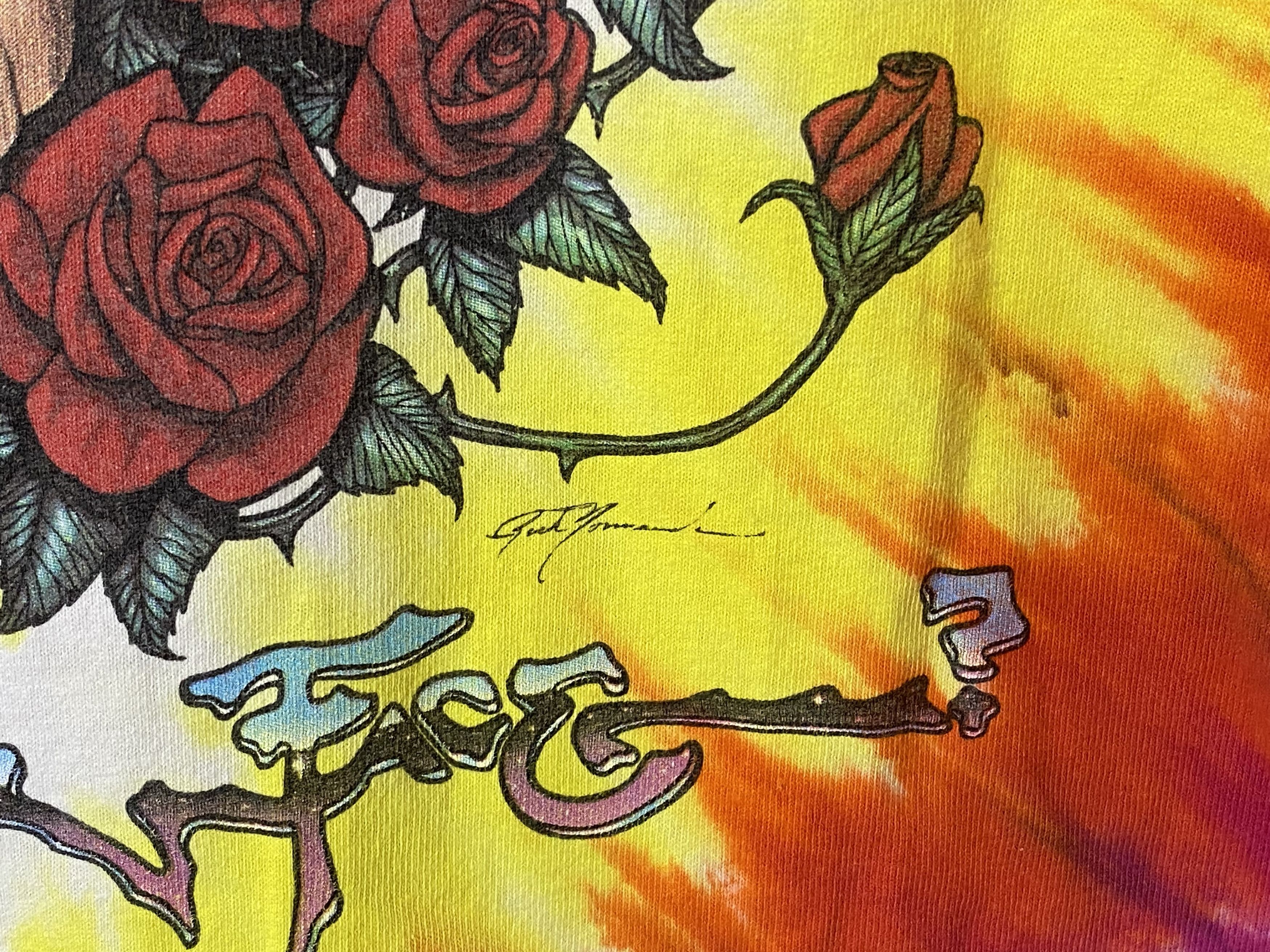 Grateful Dead × Liquid Blue × Vintage VINTAGE 1992 GRATEFUL DEAD TIE DYE T SHIRT SINGLE STITCH Size US XL / EU 56 / 4 - 5 Thumbnail