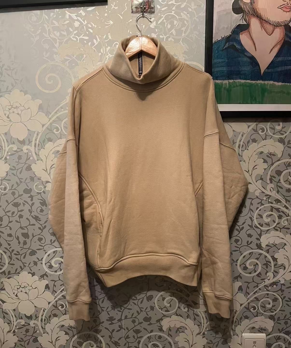トップス FEAR OF GOD 5th ALPACA HOODIE Fear of God Fear of God 5th Corduroy Alpaca Full Zip Hoodie - Tan