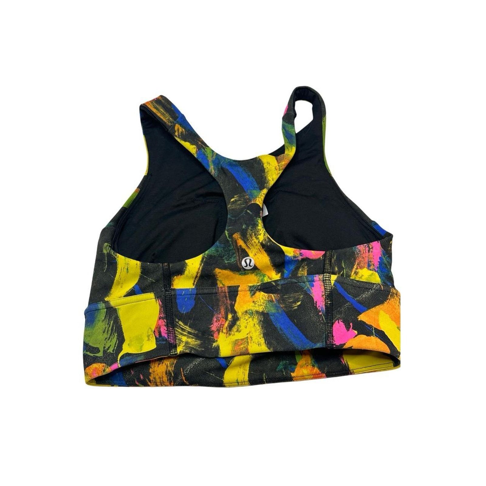 Lululemon Lululemon Women’s Size 6 Colorful Super Soft Sports Bra Size ONE SIZE - 1 Thumbnail
