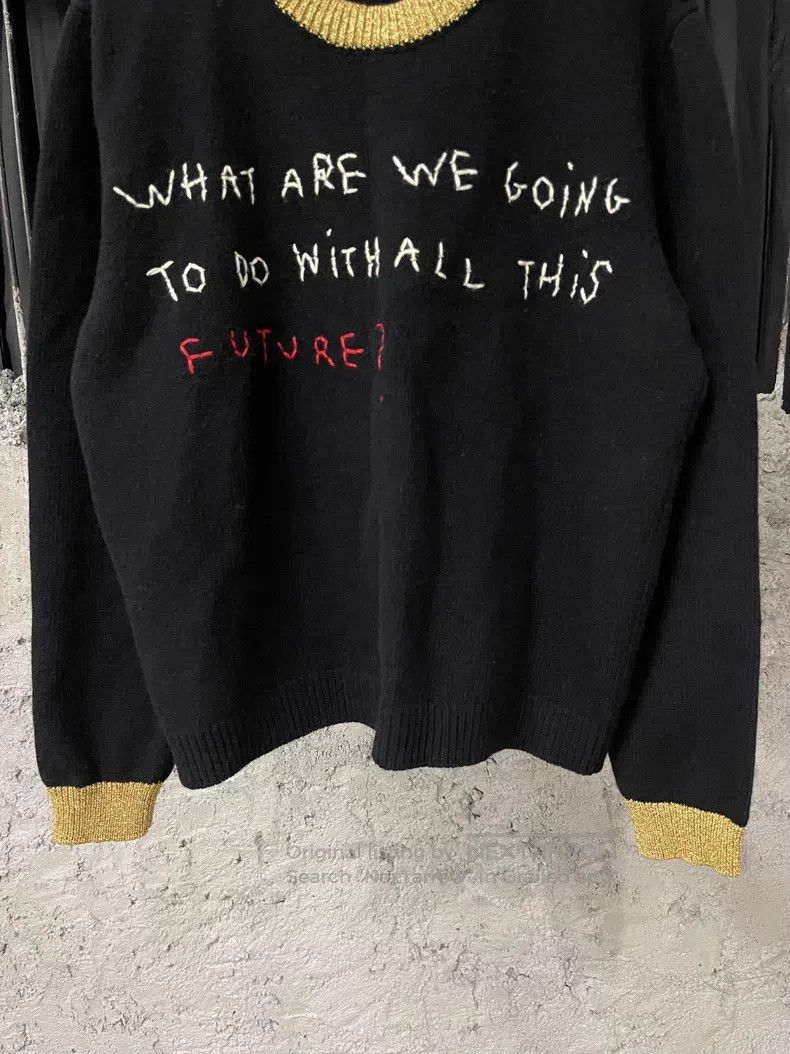 Gucci Gucci Black gold sweater Size US M / EU 48-50 / 2 - 4 Thumbnail