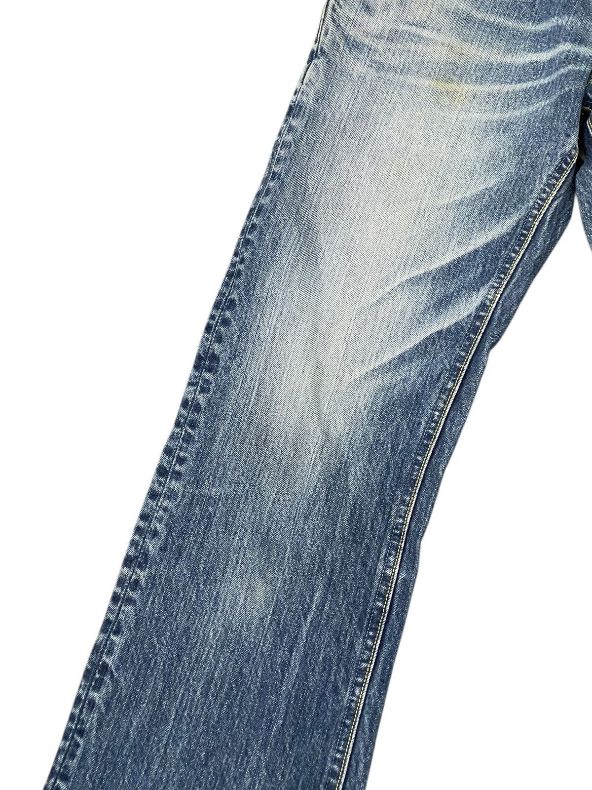 Blue Blue Japan Straight Jeans Blue Blue Japan Faded Washed 4🟦0 Size US 29 - 5 Thumbnail