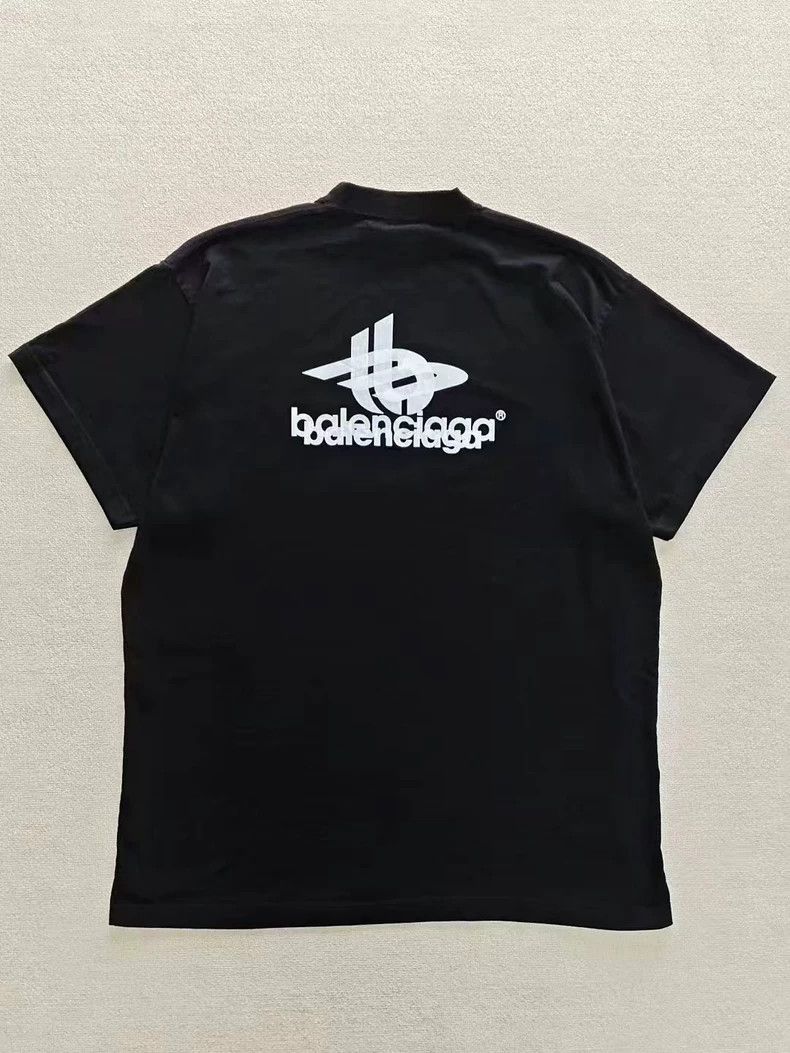 Balenciaga Balenciaga 23ss Phantom Overlapping 3 B Logo Old Short Slee Size US S / EU 44-46 / 1 - 2 Thumbnail