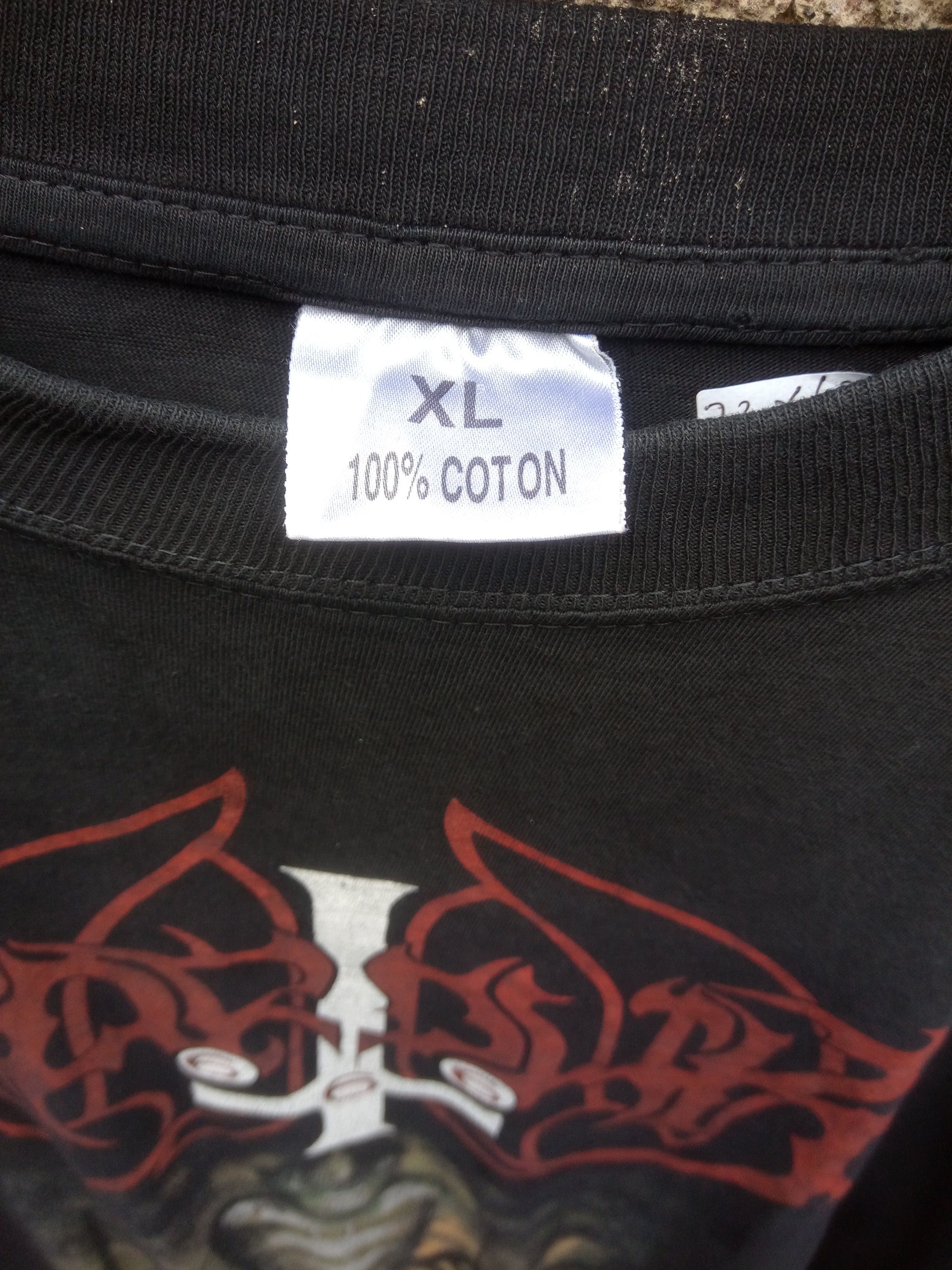 Band Tees × Vintage Vintage MARDUK glorification Size US XL / EU 56 / 4 - 5 Thumbnail
