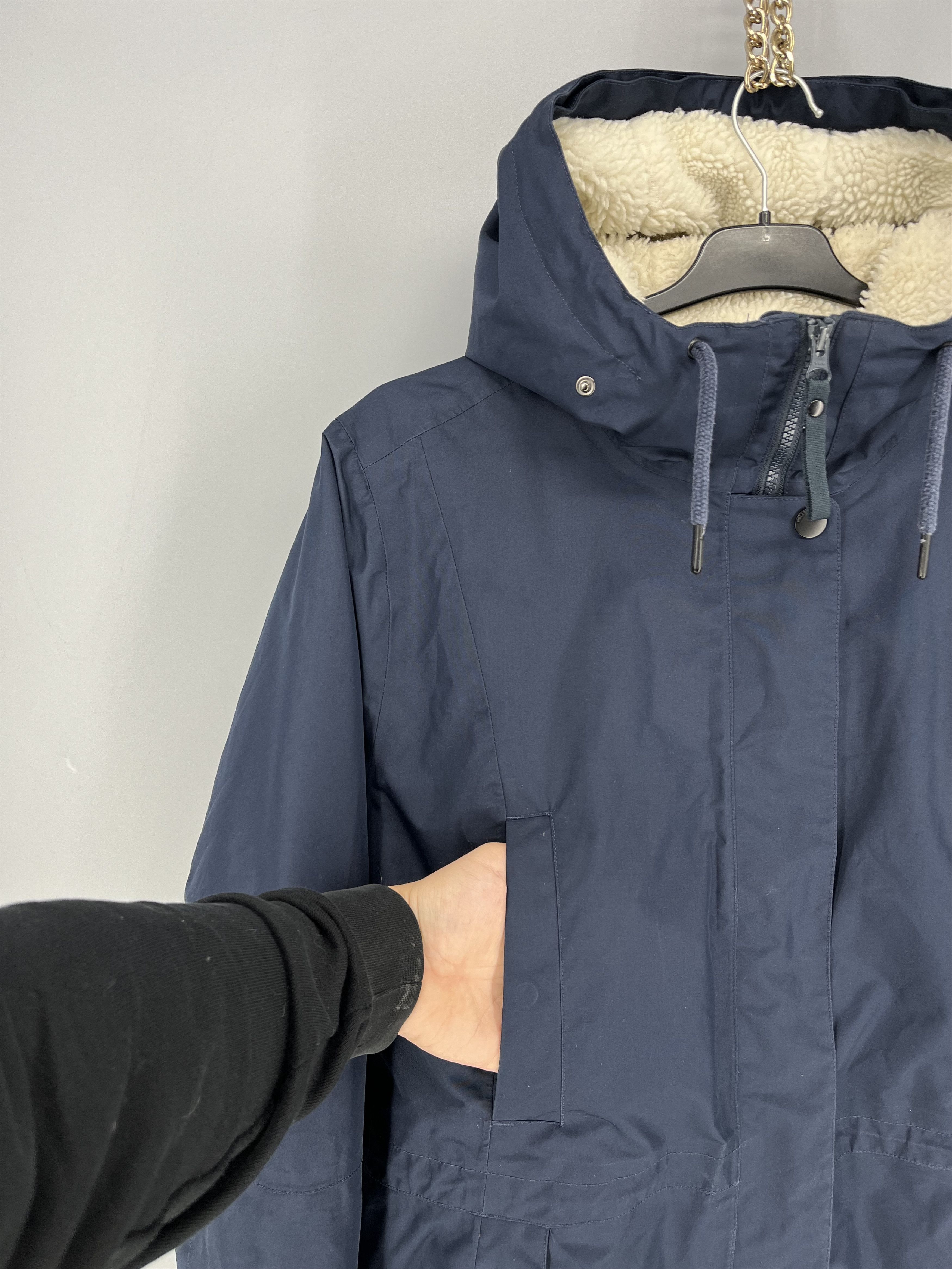 Helly Hansen Helly Hansen Men’s Blue Parka Waterproof Wind Chill Cold Size US XL / EU 56 / 4 - 6 Thumbnail