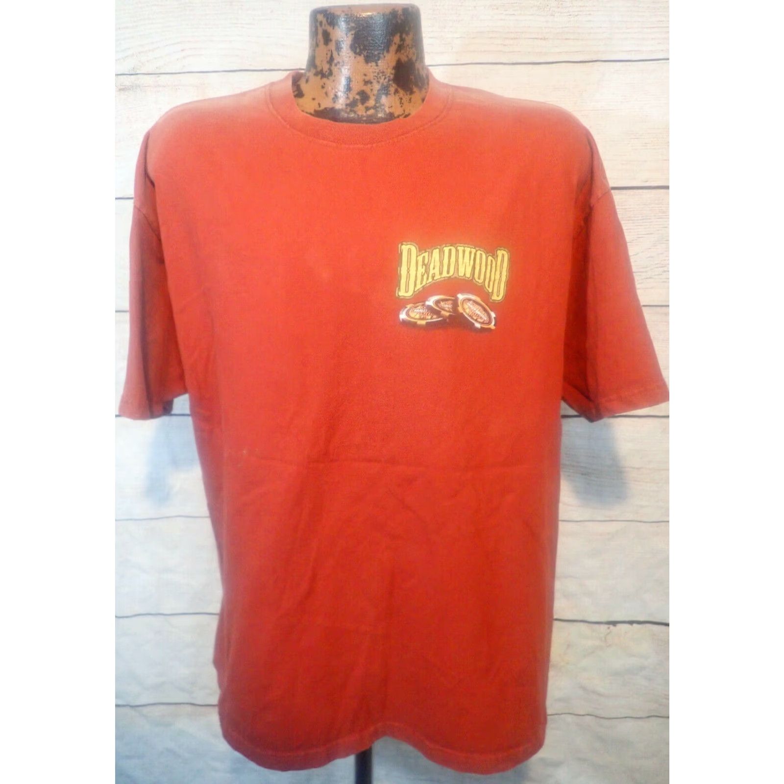 Harley Davidson VINTAGE Harley-Davidson Tee T-Shirt XL Men Harley-Davidson Deadwood Sturgis USA Made Biker Size US XL / EU 56 / 4 - 2 Thumbnail