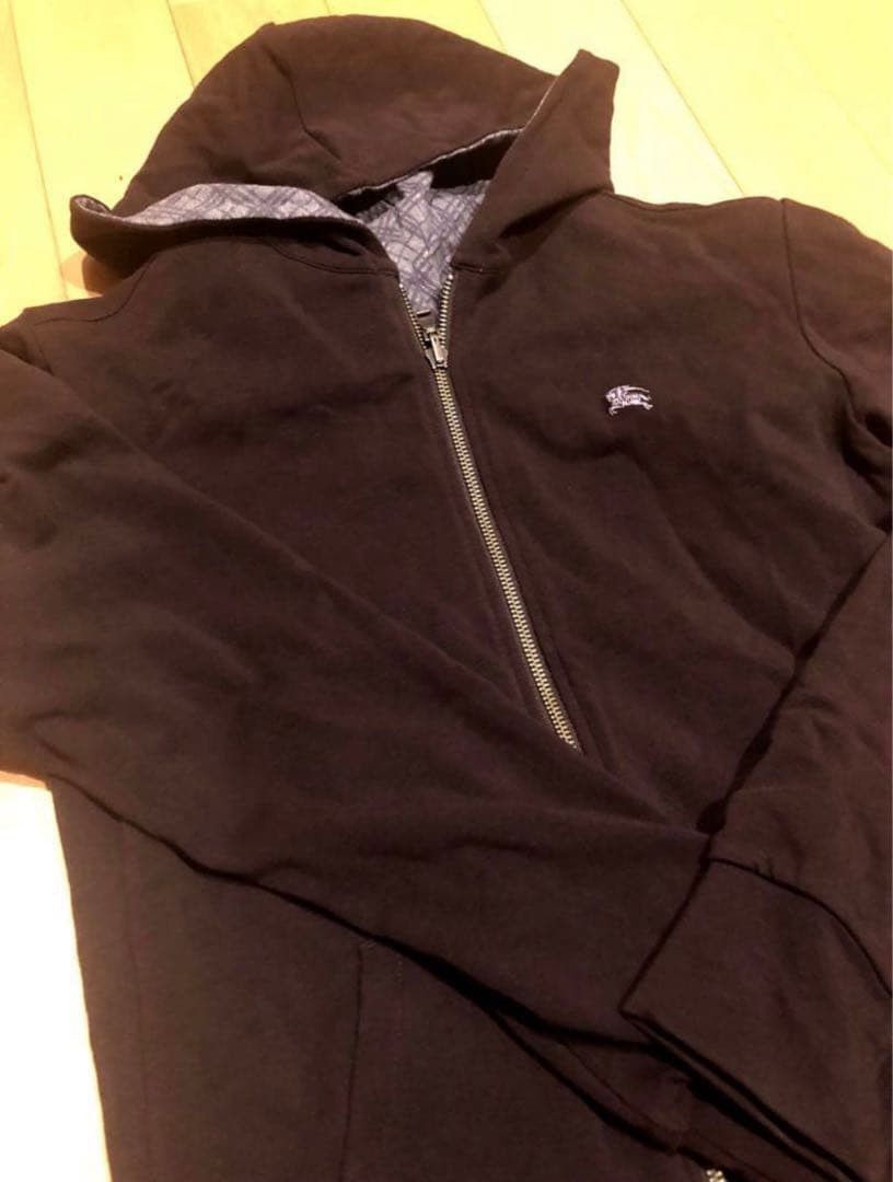 Burberry black label zip up