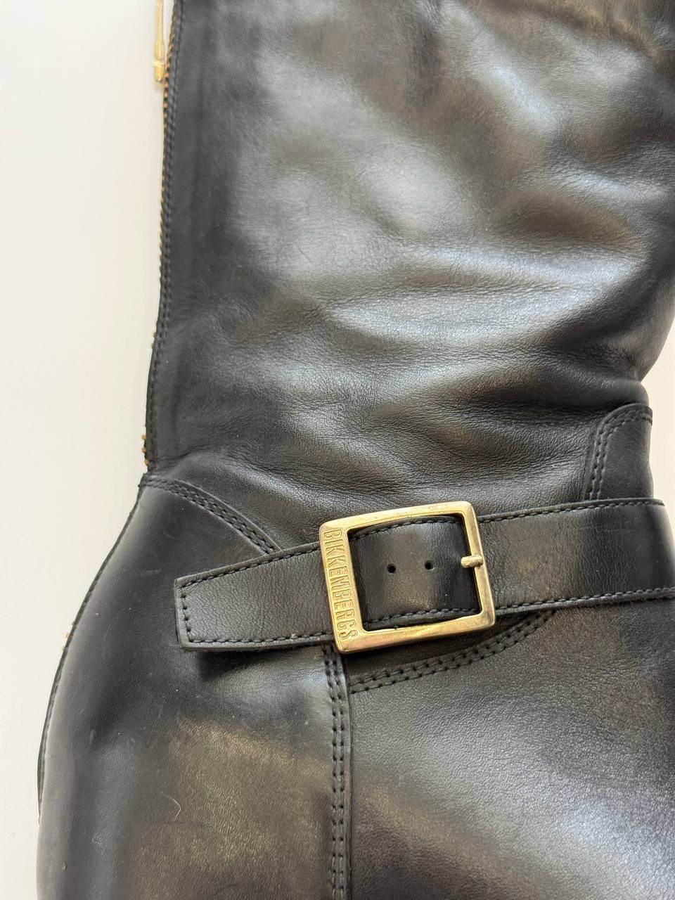 Dirk Bikkembergs Dirk Bikkembergs Zip Up Engineer Leather Boots Size US 6 / EU 39 - 7 Thumbnail
