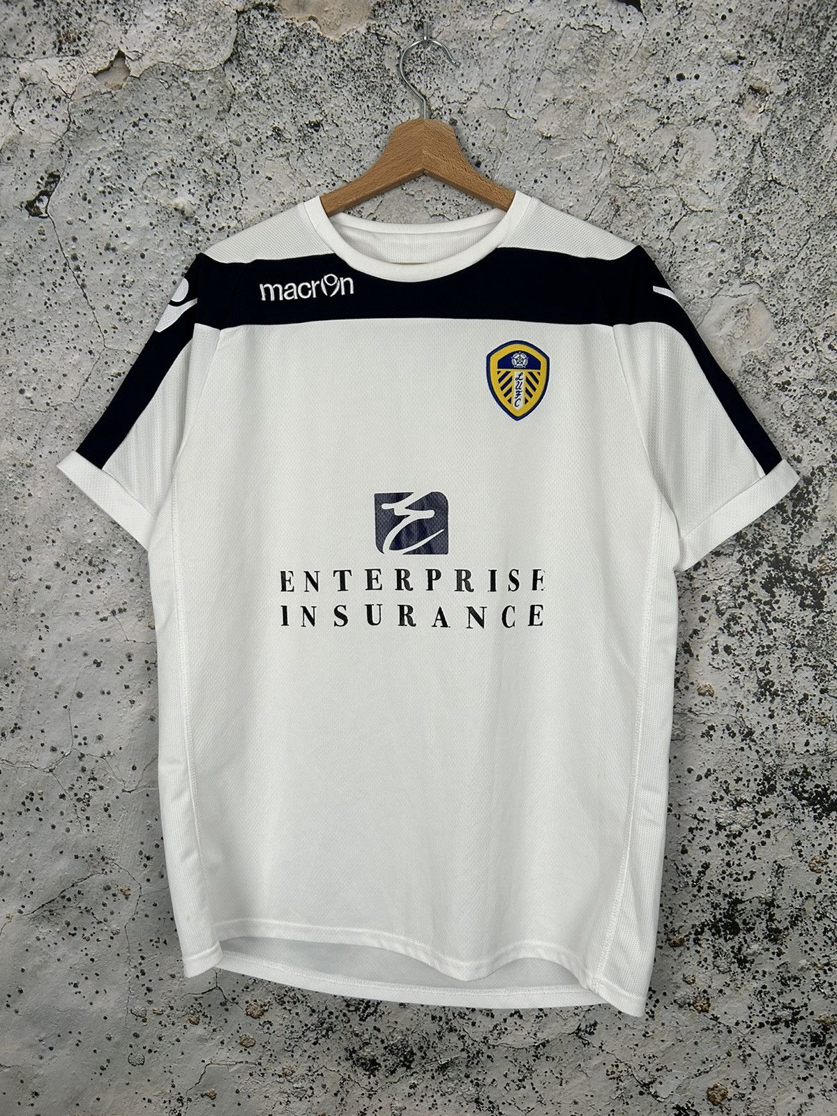 Macron Vintage Leeds United Soccer Jersey Macron Football Rare Size US L / EU 52-54 / 3 - 1 Thumbnail