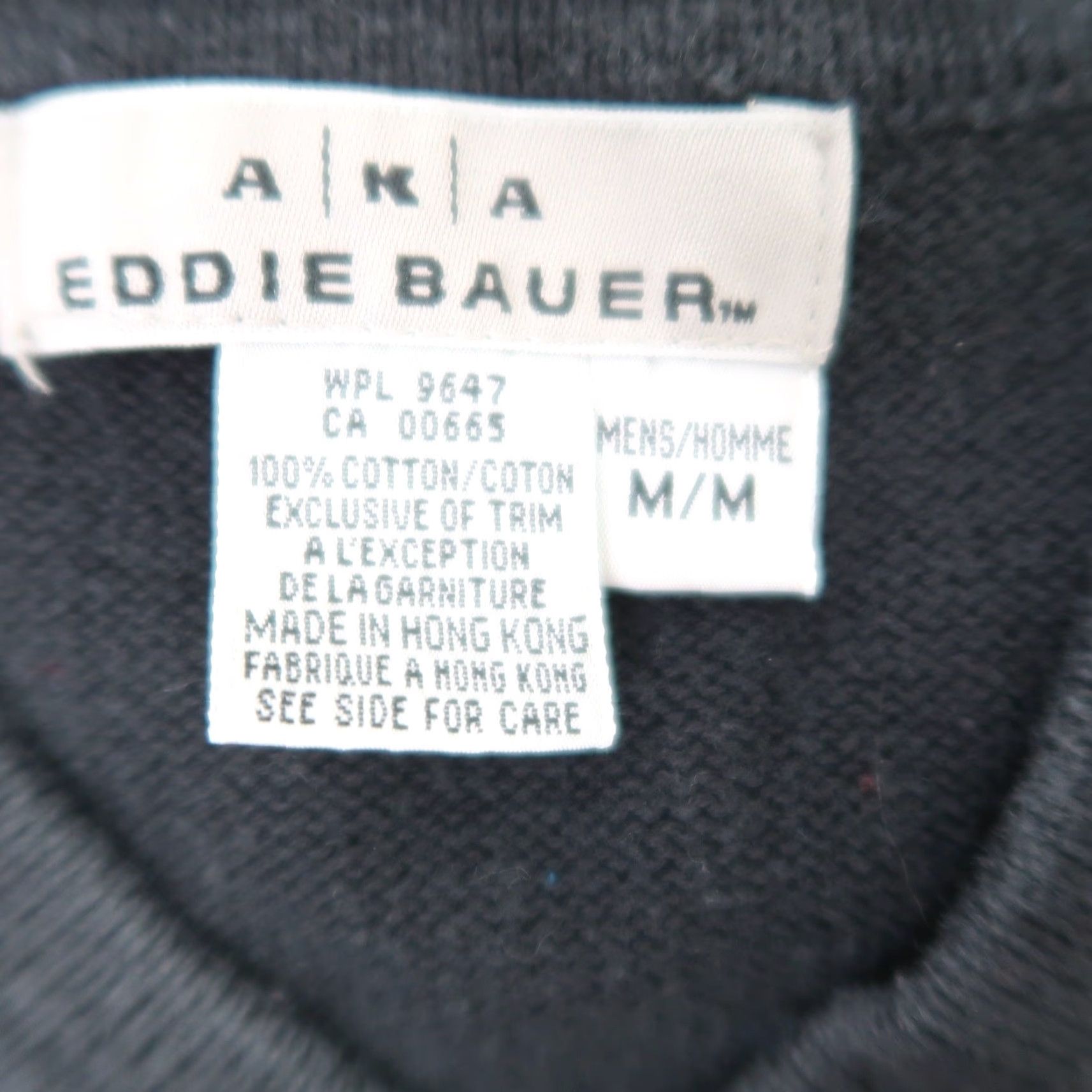 Eddie Bauer VINTAGE 90s Eddie Bauer Black Cotton Knit Vest Mens M V-Neck Sleeveless Casual Workwear Shirt? Size US M / EU 48-50 / 2 - 4 Thumbnail