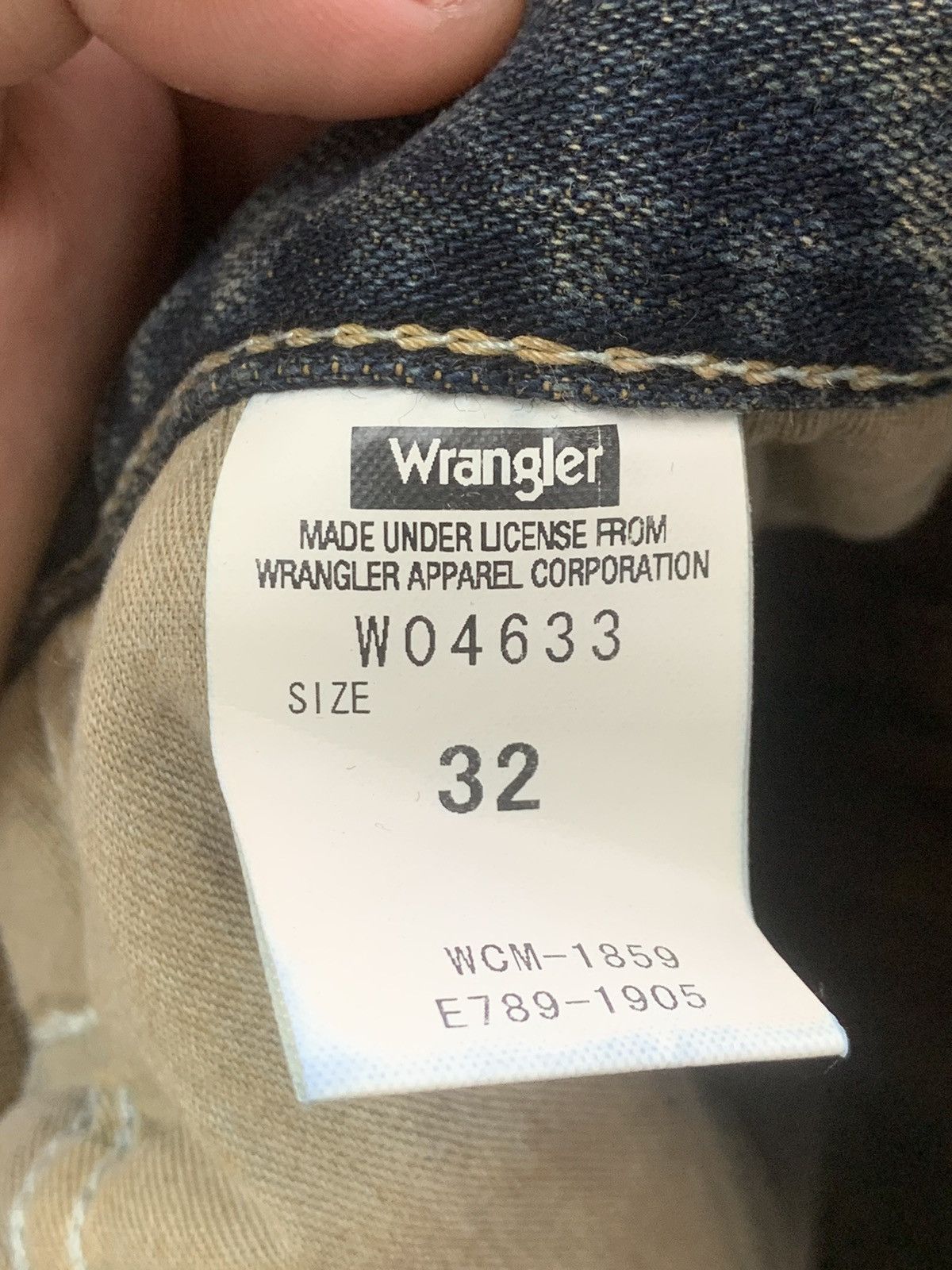 Vintage Vintage Wrangler jeans Size US 32 / EU 48 - 18 Thumbnail