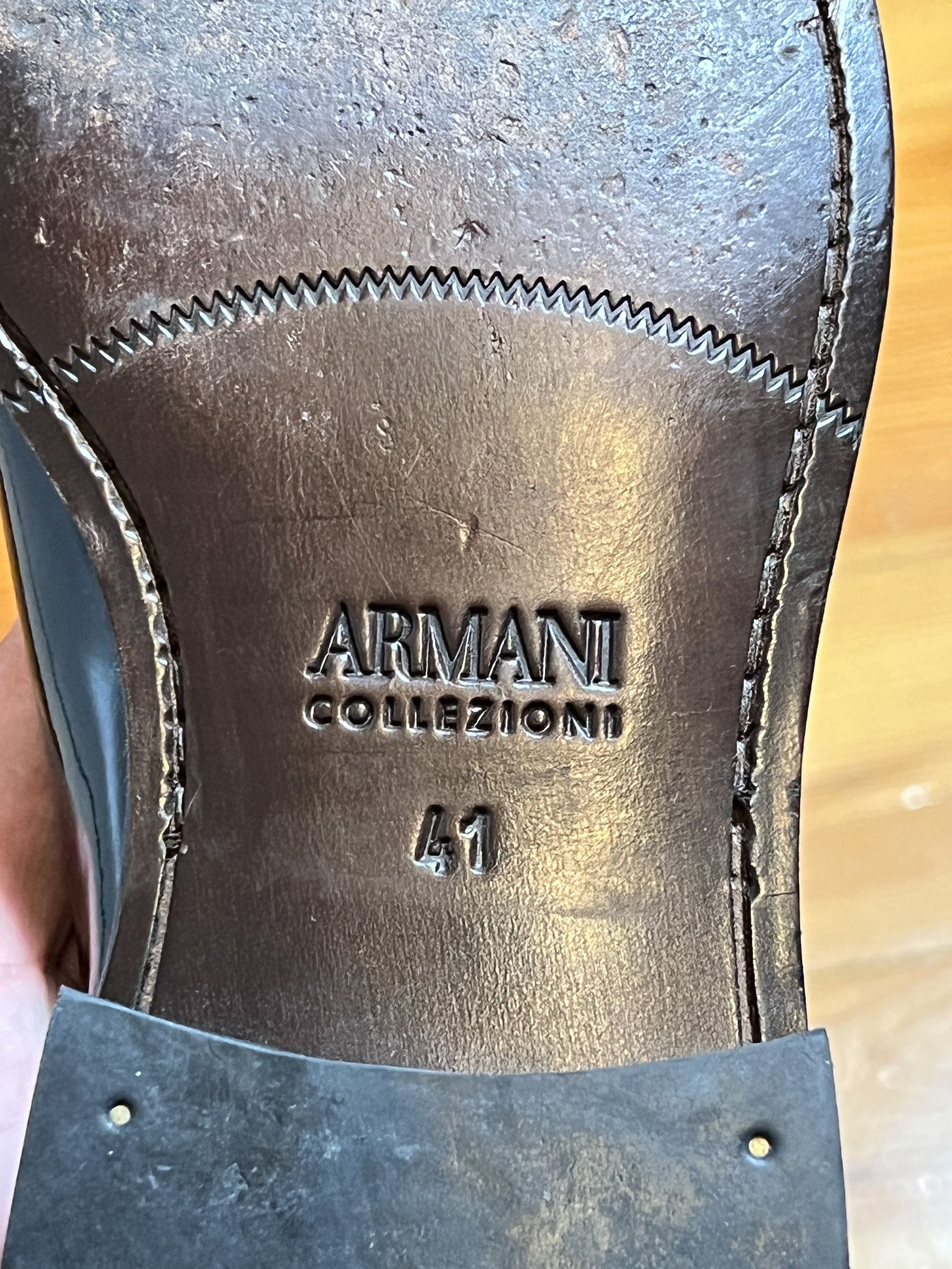 Armani Armani patent leather oxfords Size US 8 / EU 41 - 4 Thumbnail
