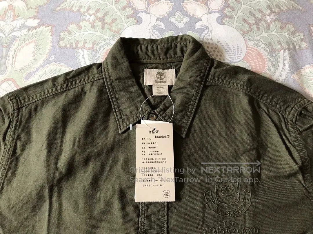 Timberland Timberland Washed Utility Shirt. Size US M / EU 48-50 / 2 - 3 Thumbnail