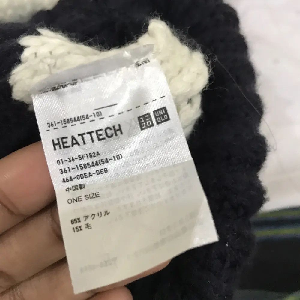 Japanese Brand × Uniqlo Uniqlo Stripe Jail Beanie Hat Size ONE SIZE - 5 Thumbnail