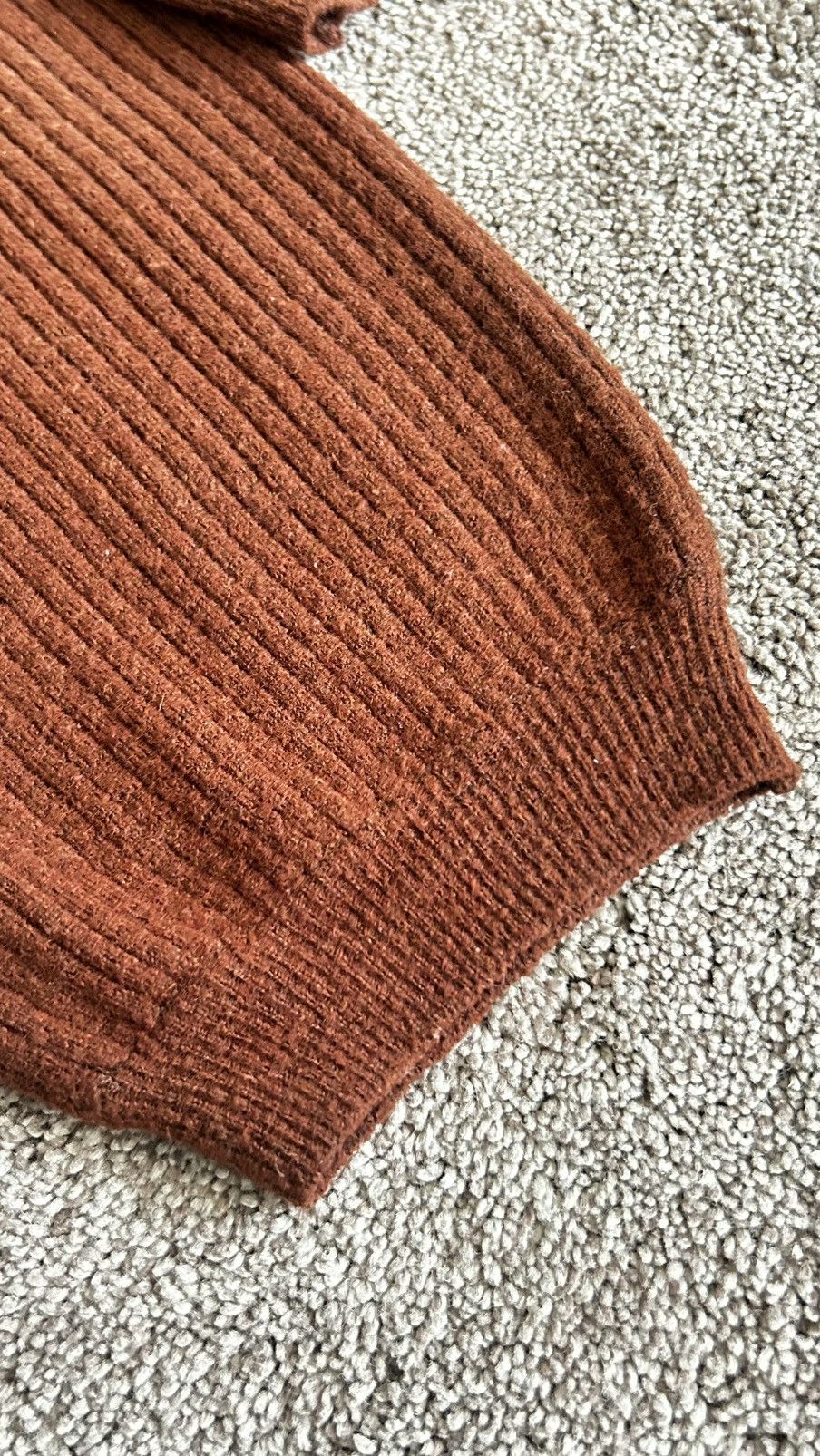 Guess Guess Cozy Brown Cardigan Size XL / US 12-14 / IT 48-50 - 4 Thumbnail