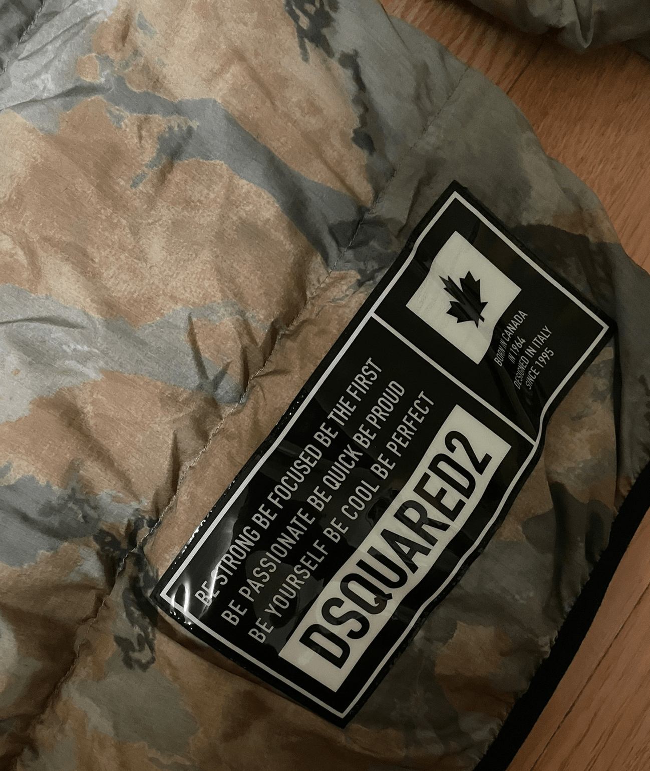 Dsquared2 DSQUARED2 camouflage down jacket, size 50 Size US M / EU 48-50 / 2 - 7 Thumbnail