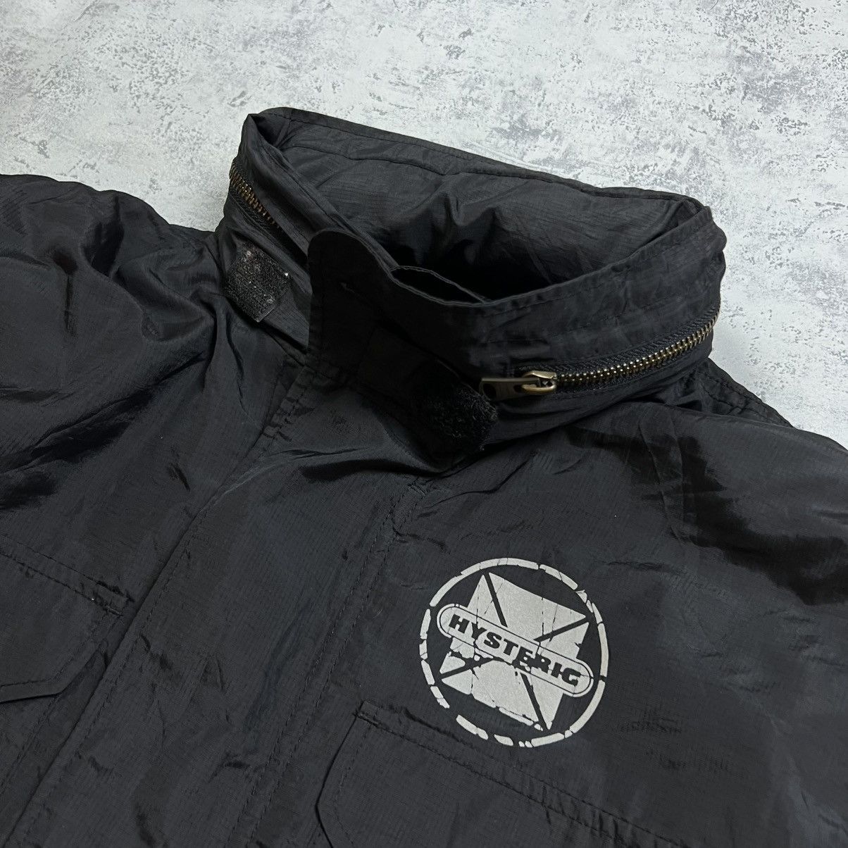 Hysteric Glamour 00s Hysteric Glamour Vintage Y2K Windbreaker Jacket Size US L / EU 52-54 / 3 - 5 Thumbnail