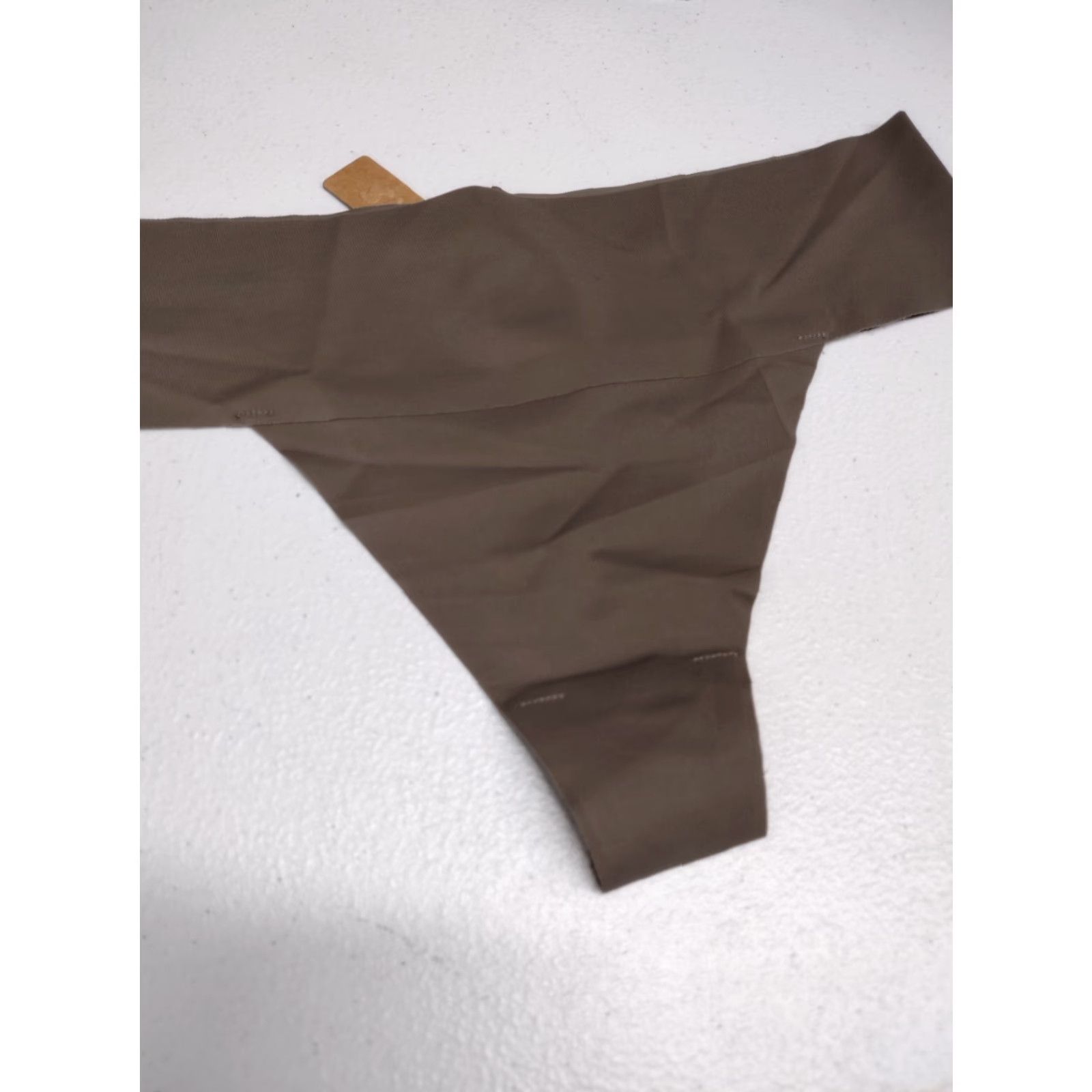 SKIMS SKIMS Panties Thong XS Chocolate Brown 1 Pack Women Hipster Beach Rise Mid Foil Accent Brand: Skims Size 26" / US 2 / IT 38 - 2 Thumbnail