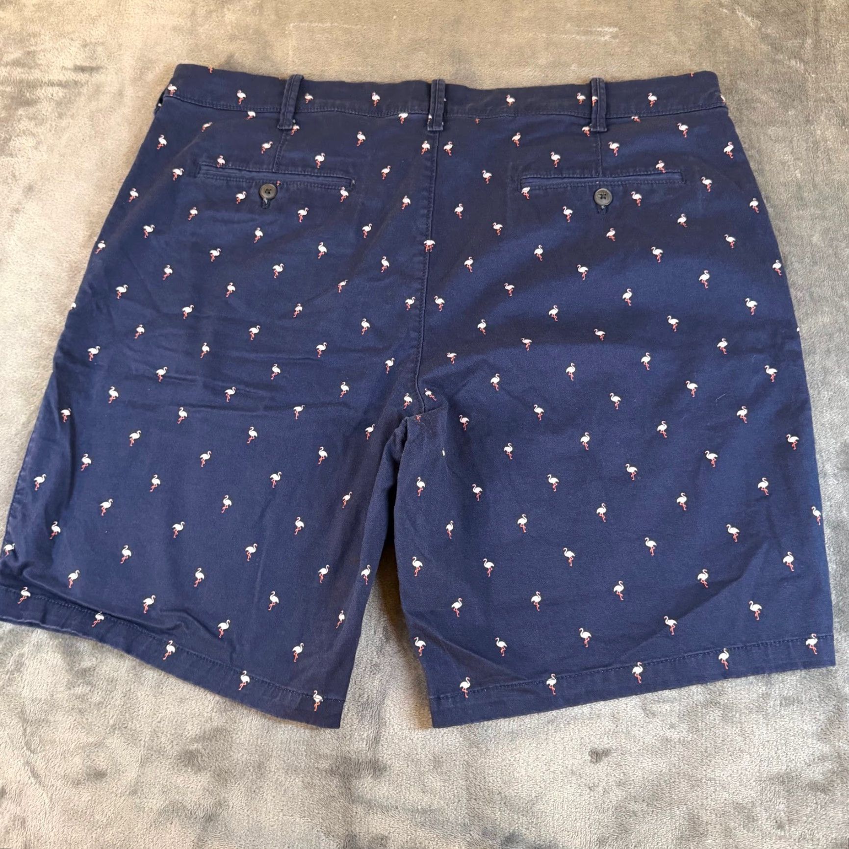 Express Express Chino Shorts Geometric Blue Casual Summer Mens 38 Set of 3 Size US 38 / EU 54 - 6 Thumbnail
