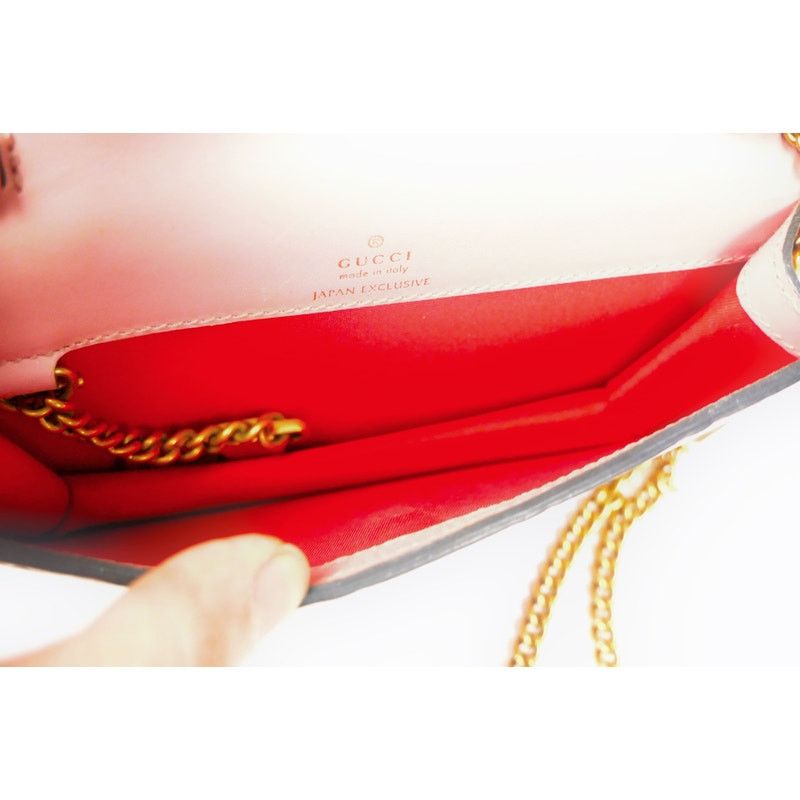 Gucci Gucci Red Supreme Mini Crystal Cherry Bag Size ONE SIZE - 10 Thumbnail