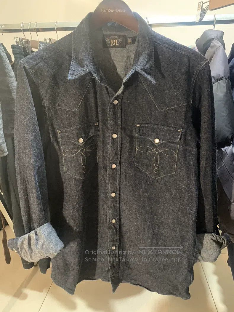 RRL Ralph Lauren RRL Ralph Lauren Western shirt Size US L / EU 52-54 / 3 - 1 Thumbnail