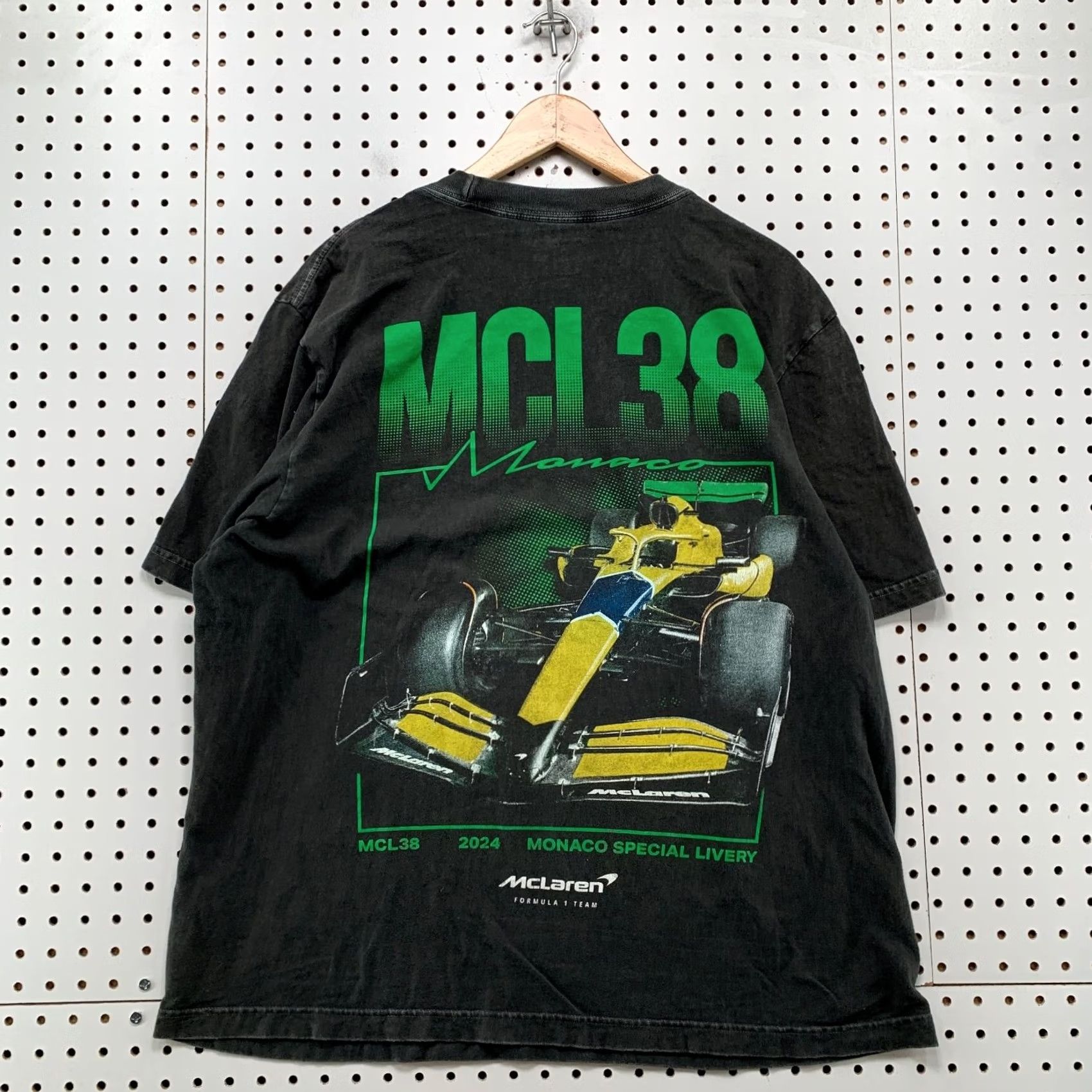 Abercrombie & Fitch Abercrombie & Fitch Mclaren Shirt Mens Medium Faded Black MCL 38 Formula 1 Size US M / EU 48-50 / 2 - 2 Thumbnail