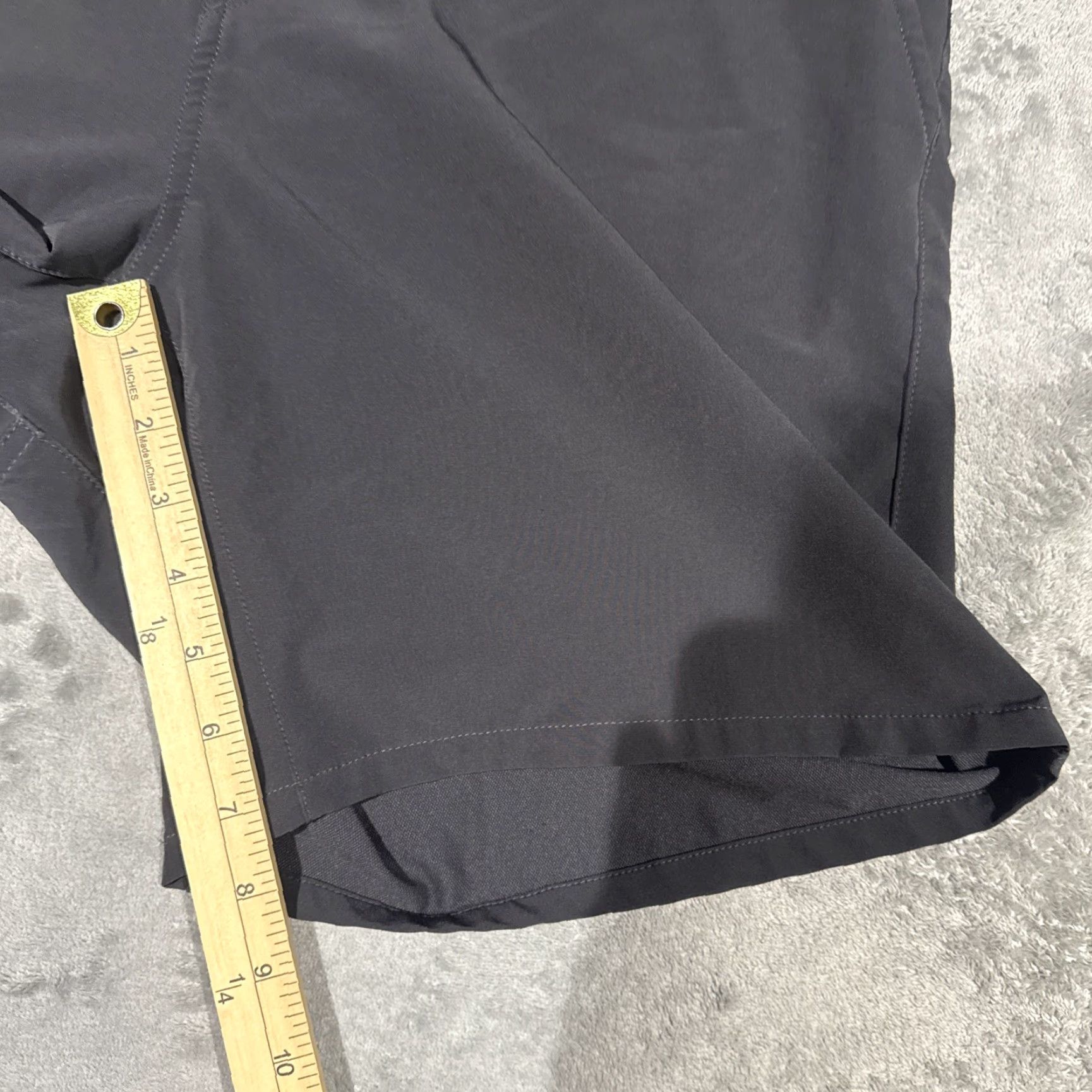 Ten Thousand Ten Thousand Shorts Mens XL Gray The Foundation Stretch Workout Gym Training Elastic Waist Drawstring Moisture Wicking Athletic Activewear Size US 36 / EU 52 - 4 Thumbnail