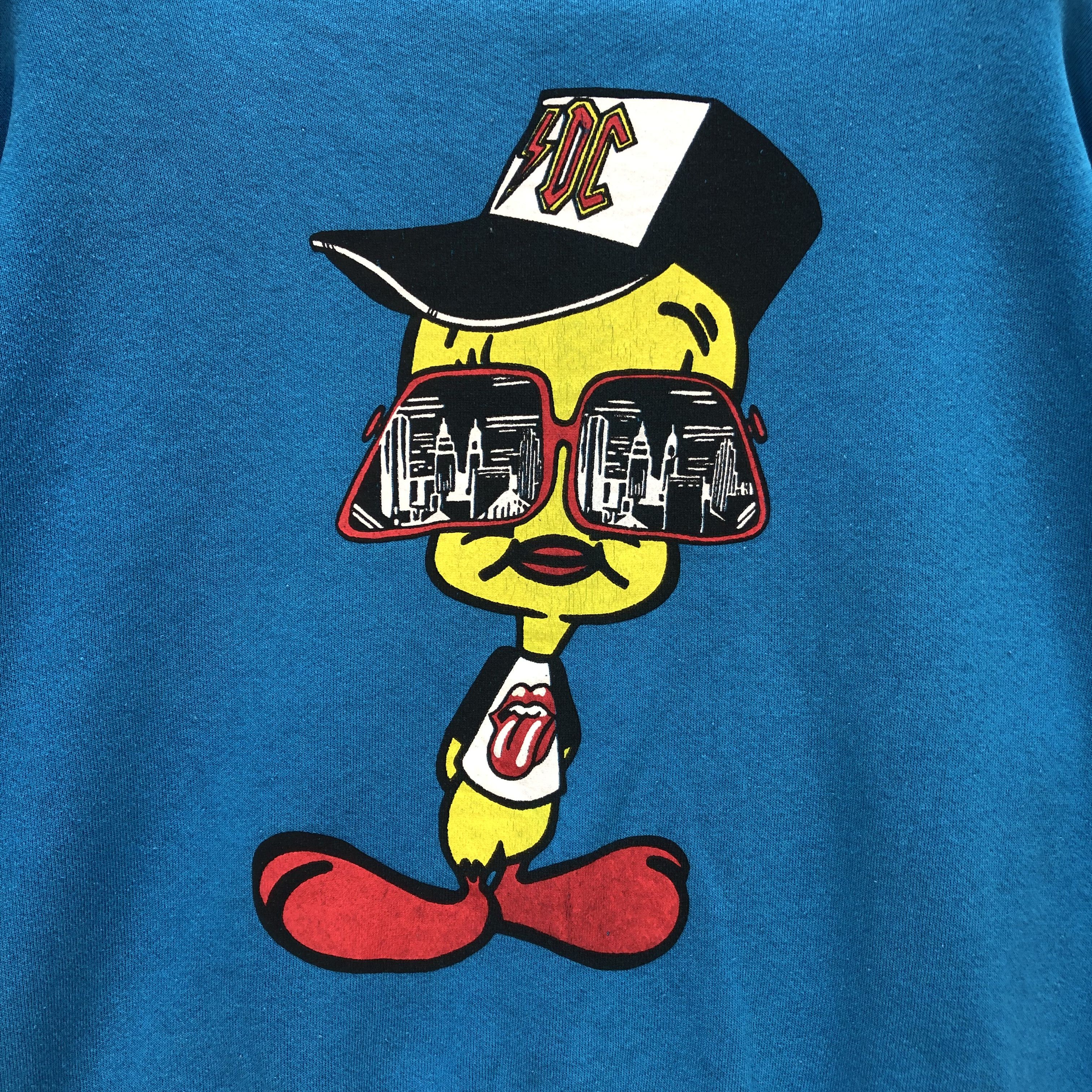 Logo 7 TWEETY ACDC CAP & ROLLING STONE TEE SWEATSHIRTS #7404-143 Size US L / EU 52-54 / 3 - 3 Thumbnail