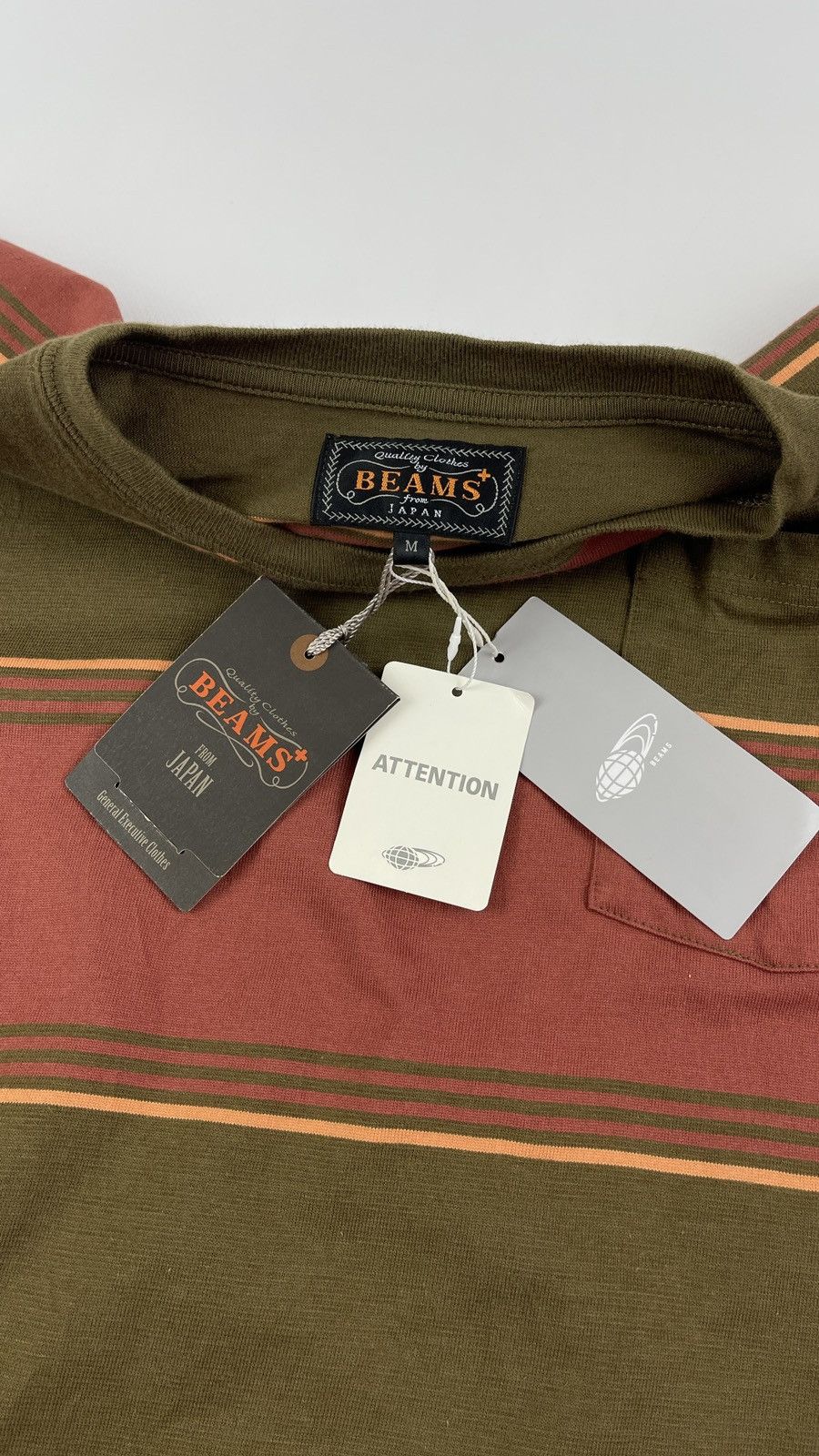 Beams Plus × Japanese Brand Beams Long Sleeve T Shirt Size US M / EU 48-50 / 2 - 5 Thumbnail