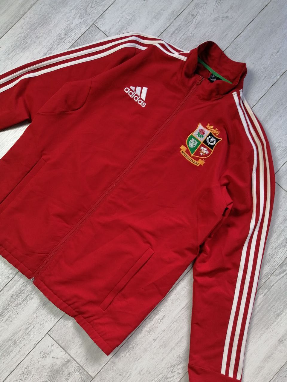 Adidas Vintage Adidas British And Irish Lions Rugby Track Jacket Size US M / EU 48-50 / 2 - 3 Thumbnail