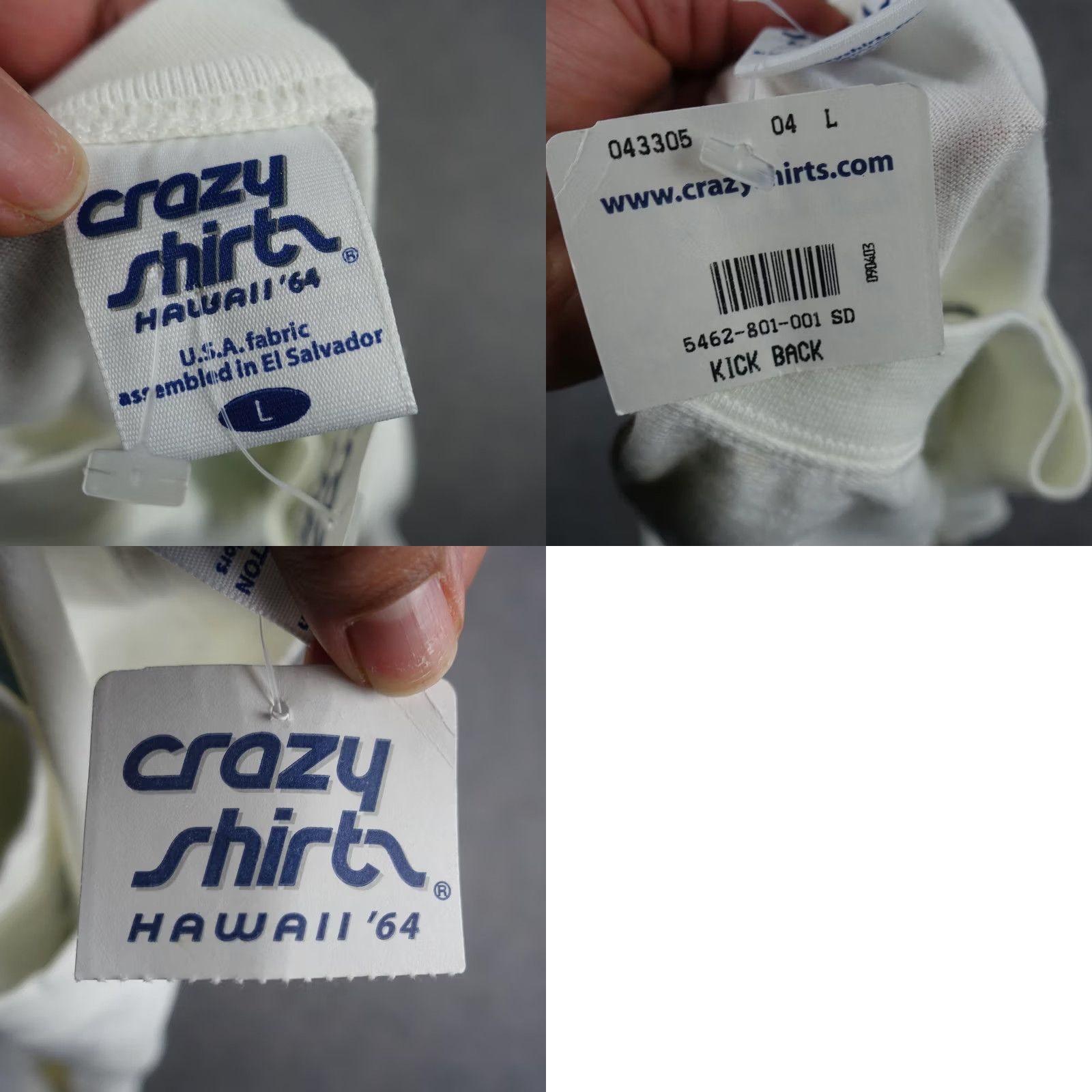 Vintage Crazy Shirts Shirt Mens L White Kick Back San Diego Hammock Graphic Tee VTG Size US L / EU 52-54 / 3 - 10 Thumbnail