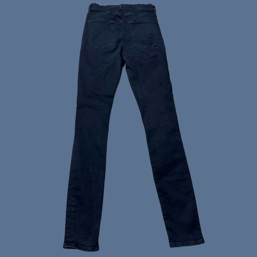Agolde AGOLDE Jeans Women 26 Black Cotton Blend Skinny Distressed Size 26" / US 2 / IT 38 - 1 Thumbnail