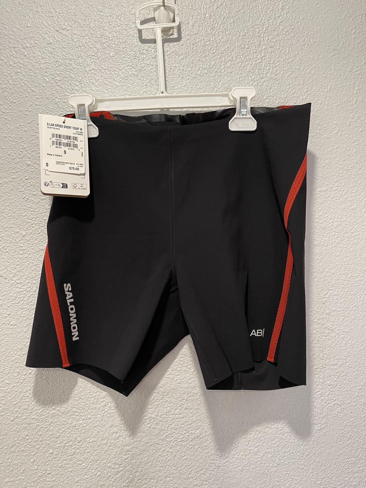 Salomon Salomon S/LAB Speed Short Tight W - Deep Black Size S Size 28" / US 6 / IT 42 - 1 Thumbnail