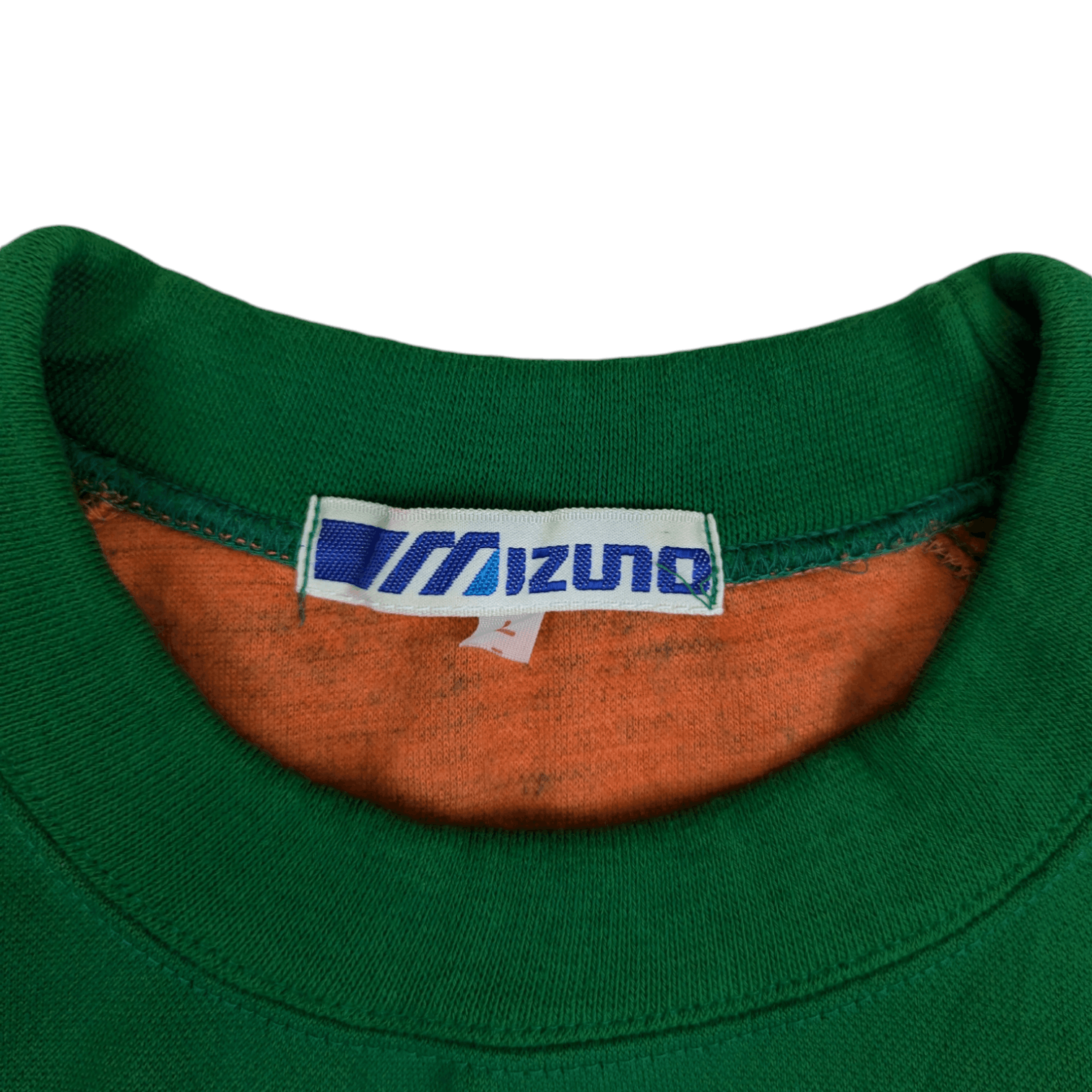 Mizuno Vintage 80's MIZUNO Plain Green Army Jumper Sweatshirt Size US M / EU 48-50 / 2 - 7 Thumbnail