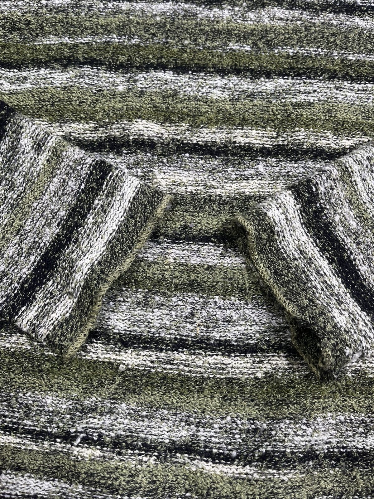 Vintage Vintage Y2K striped turtleneck sweater 00s old money style Size M / US 6-8 / IT 42-44 - 7 Thumbnail