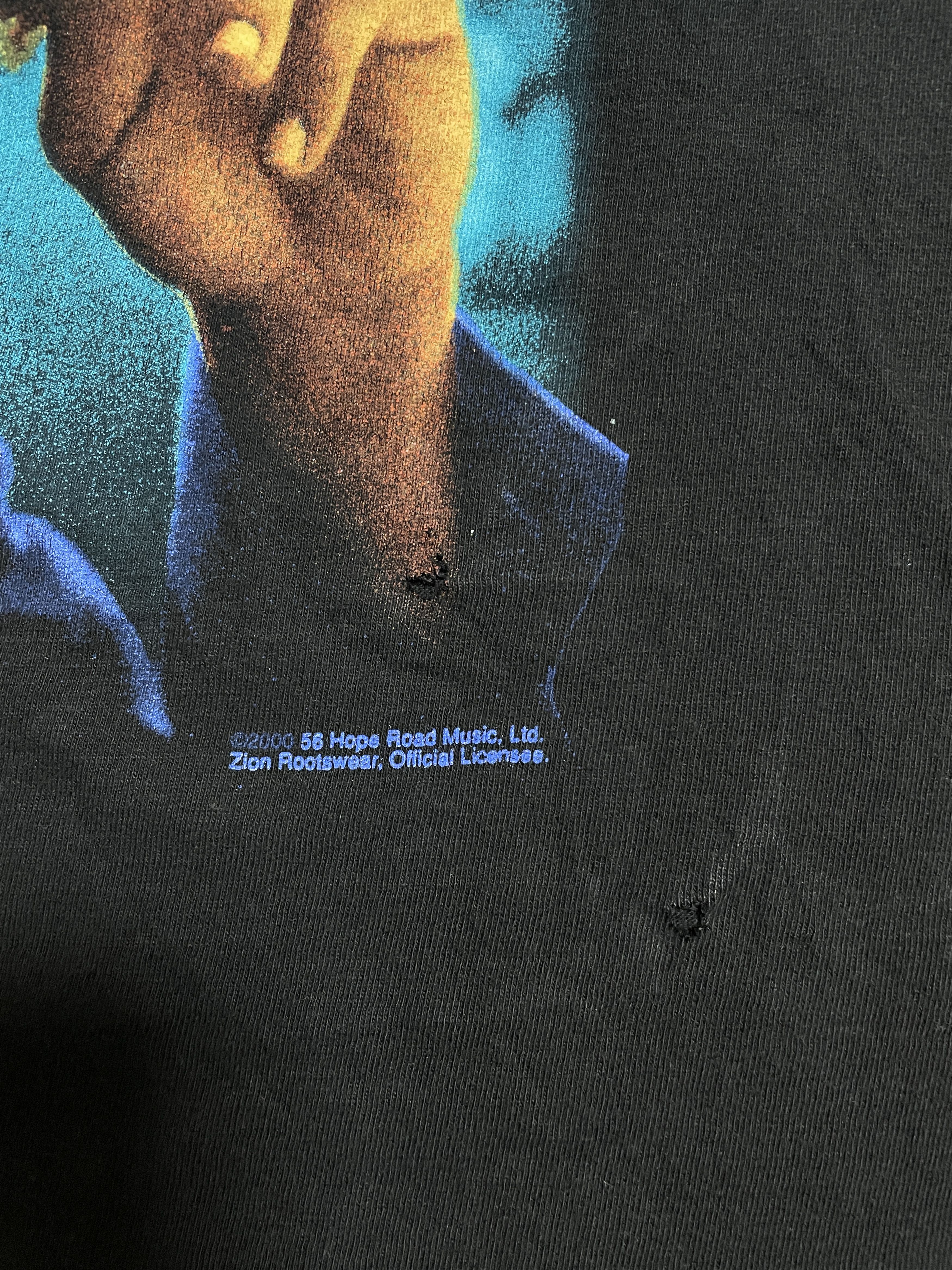 Zion Rootswear Vintage 2000 Zion Rootswear Bob Marley Smoking XL Size US XL / EU 56 / 4 - 3 Thumbnail