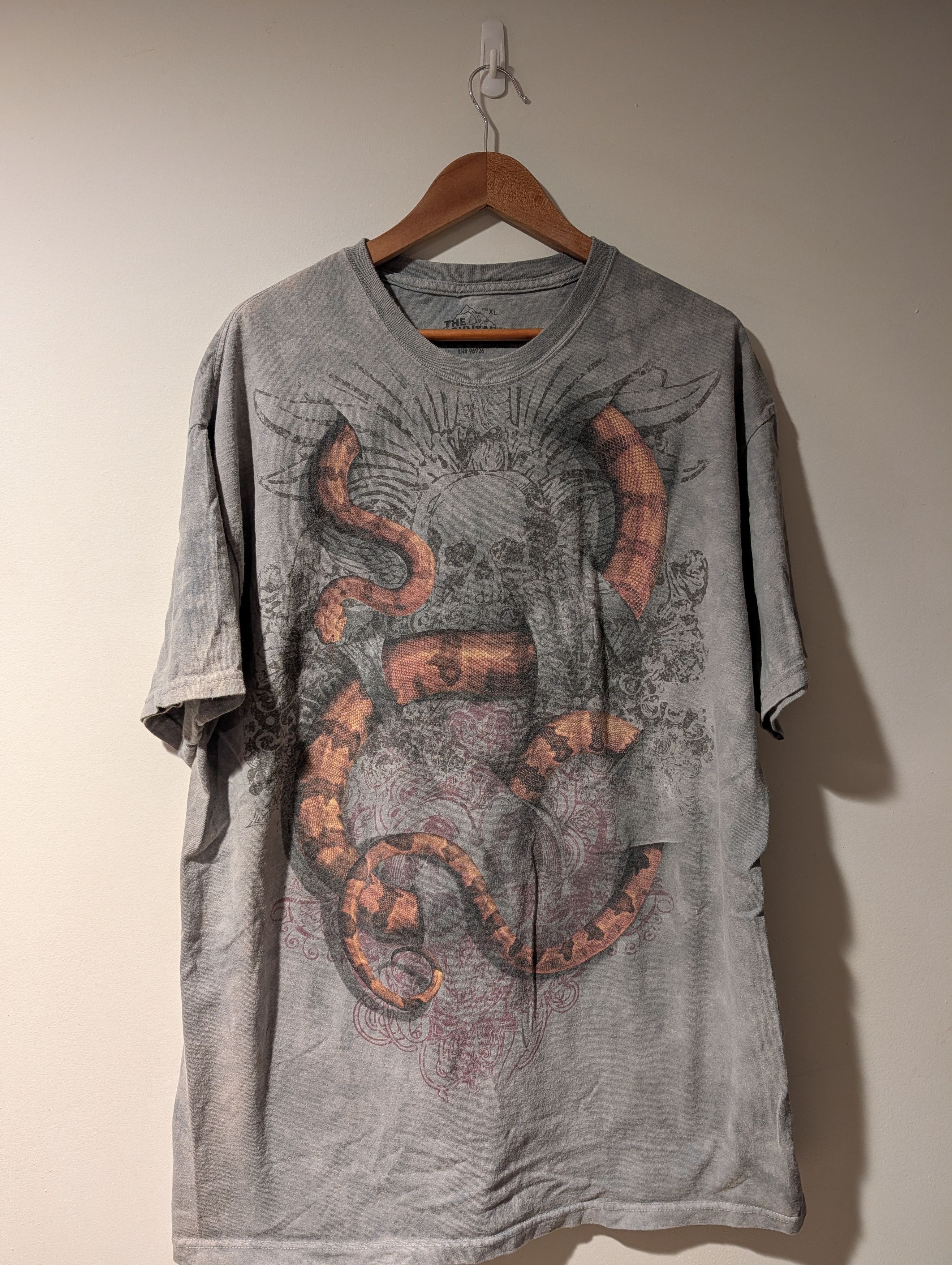 The Mountain The Mountain Boa Constrictor Snake Skull Hunting T-Shirt Size US XL / EU 56 / 4 - 1 Thumbnail