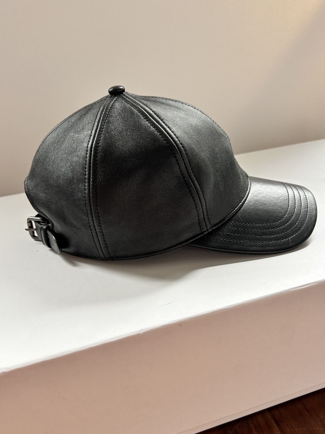 Coach Coach Leather Baseball Cap Size ONE SIZE - 2 Thumbnail