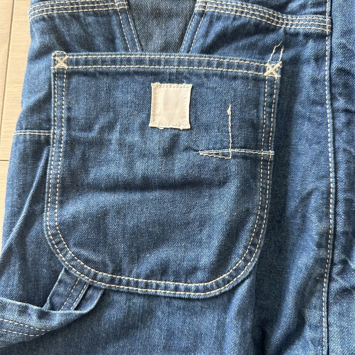 Comme des Garcons GANRYU COMME DES GARCON drop crotch split denim pants L 32 Size US 32 / EU 48 - 6 Thumbnail
