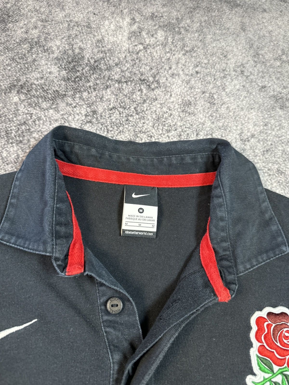Nike × Vintage Y2k vintage Nike England Long Rugby Streetwear Jersey M Size US M / EU 48-50 / 2 - 4 Thumbnail