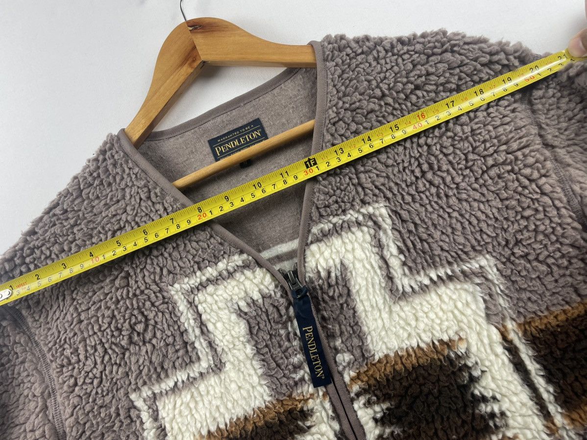 Pendleton Pendelton x Beams collaborative fleece unisex zipper jacket Size M / US 6-8 / IT 42-44 - 13 Thumbnail